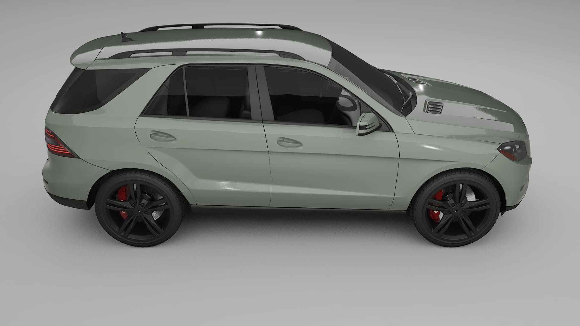 Mercedes M class W166 TPU Lakbeschermingsfolie | SLATE Kleurveranderende PPF – Volledig Voorgesneden Kit