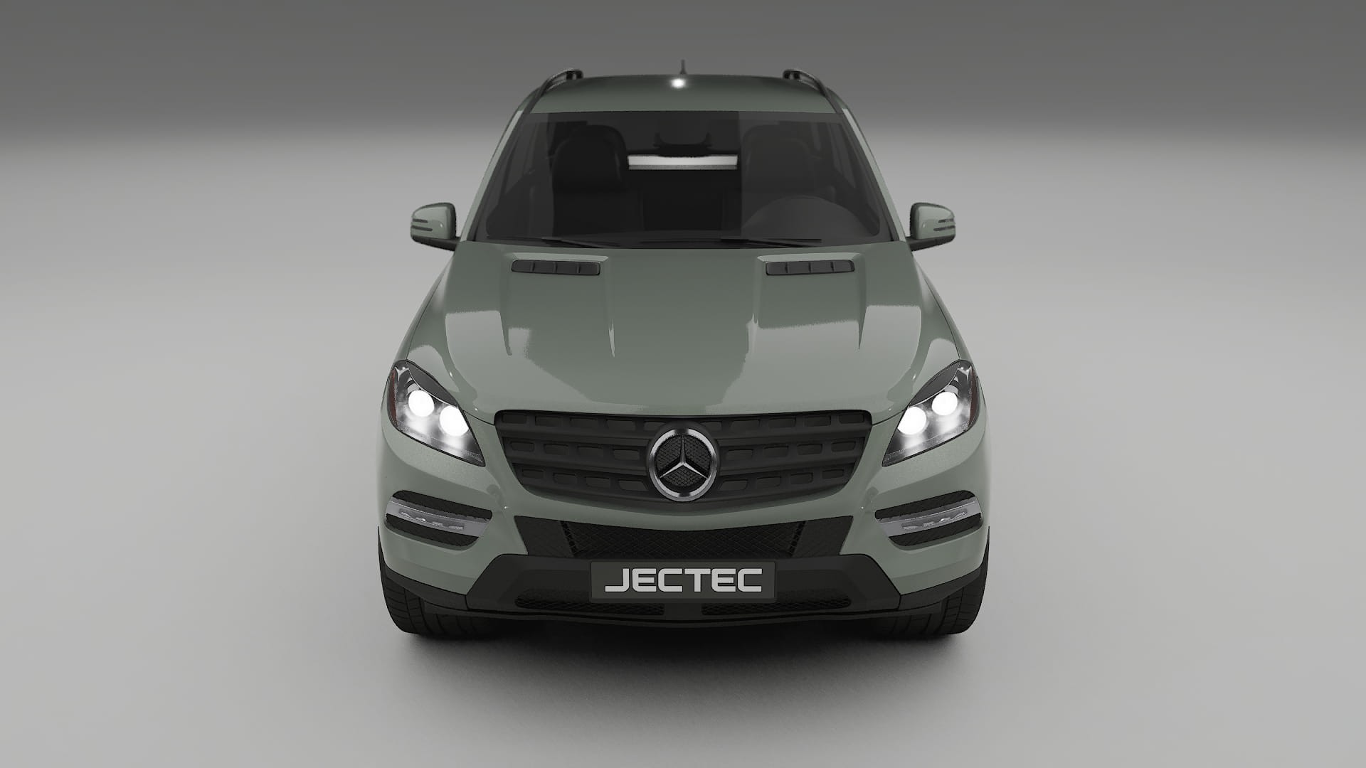 Mercedes M class W166 TPU Lakbeschermingsfolie | SLATE Kleurveranderende PPF – Volledig Voorgesneden Kit