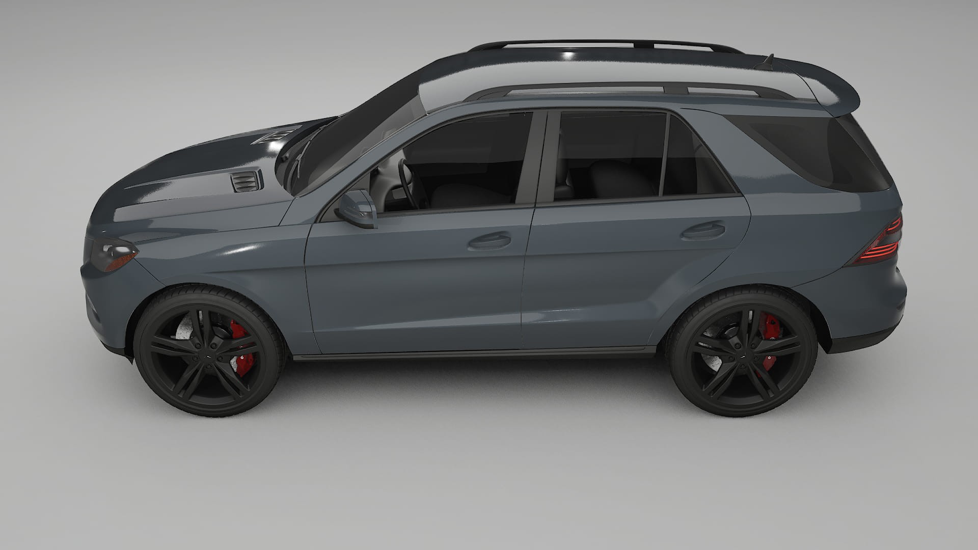 Mercedes M class W166 TPU Lakbeschermingsfolie | GRANITE Kleurveranderende PPF – Volledig Voorgesneden Kit