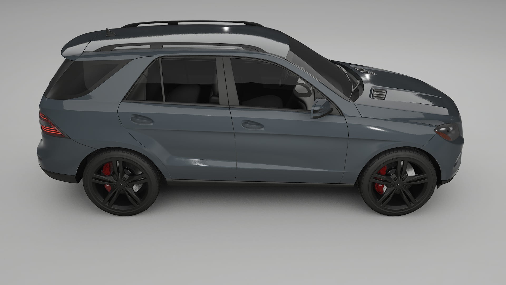 Mercedes M class W166 TPU Lakbeschermingsfolie | GRANITE Kleurveranderende PPF – Volledig Voorgesneden Kit