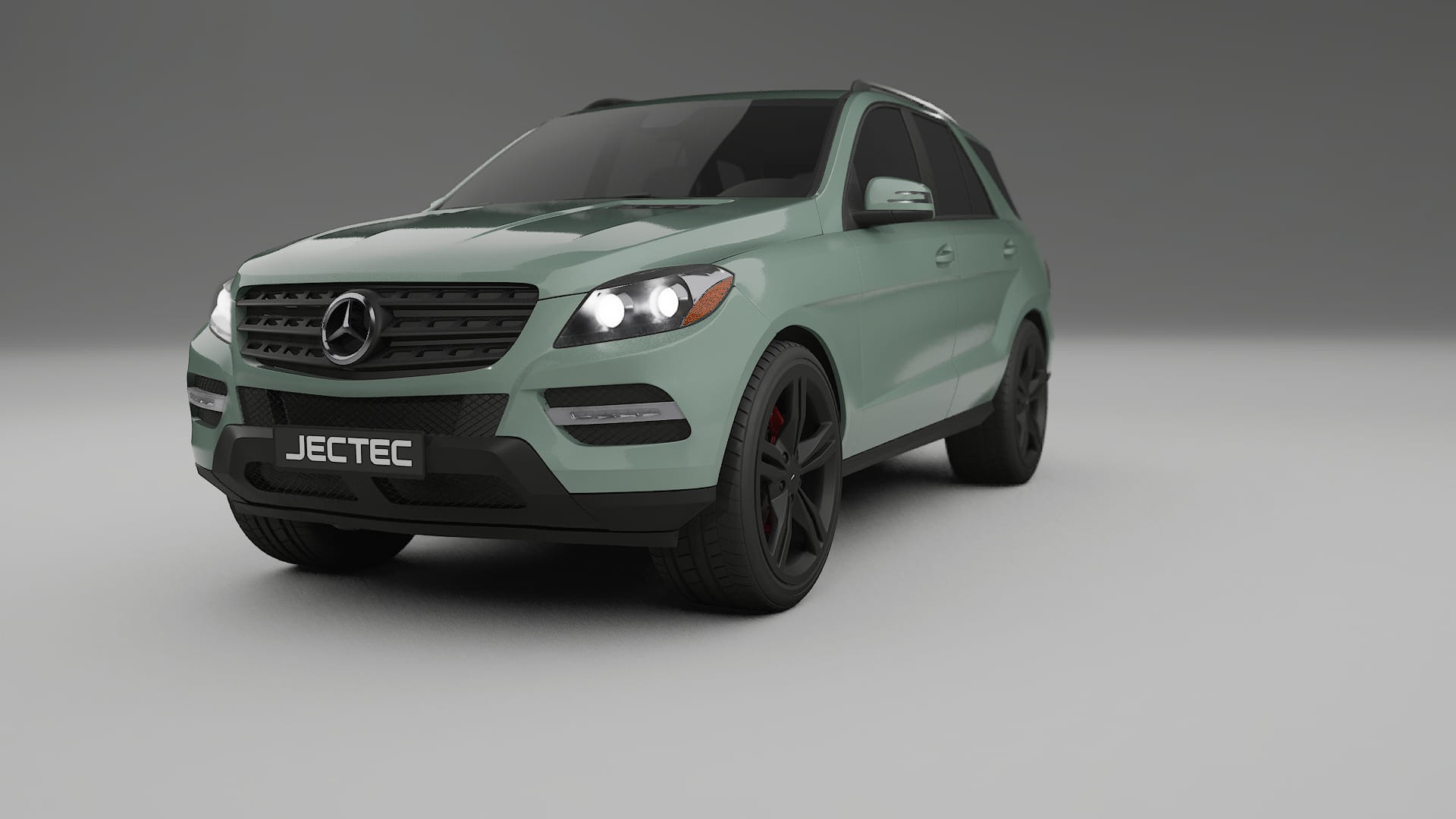 Mercedes M class W166 TPU Lakbeschermingsfolie | CINDER Kleurveranderende PPF – Volledig Voorgesneden Kit
