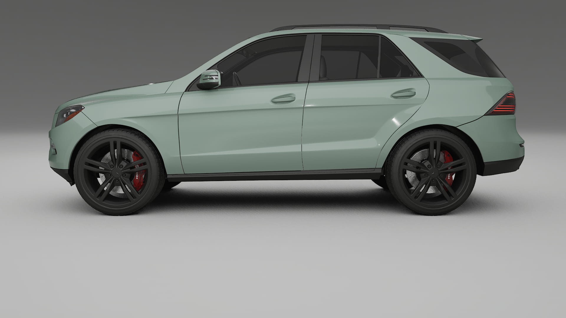 Mercedes M class W166 TPU Lakbeschermingsfolie | CINDER Kleurveranderende PPF – Volledig Voorgesneden Kit