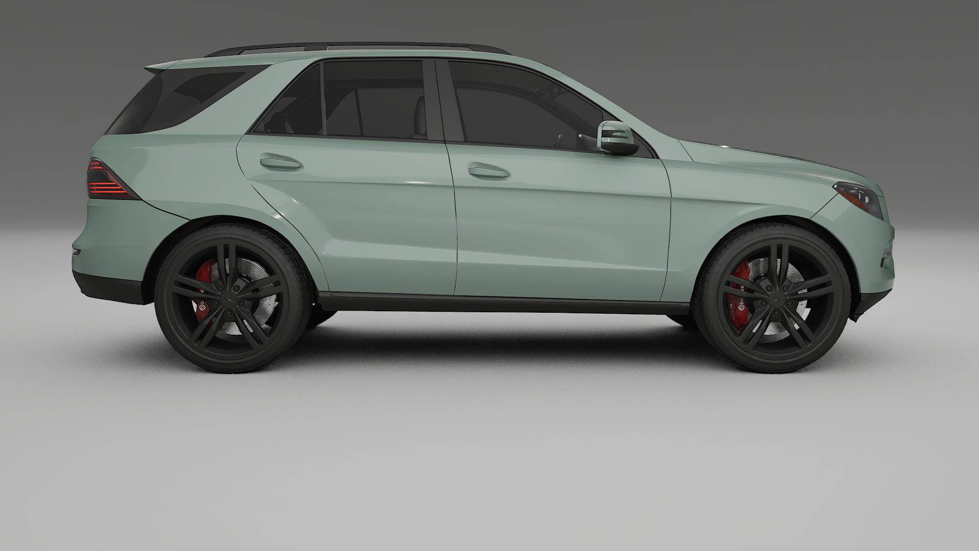 Mercedes M class W166 TPU Lakbeschermingsfolie | CINDER Kleurveranderende PPF – Volledig Voorgesneden Kit