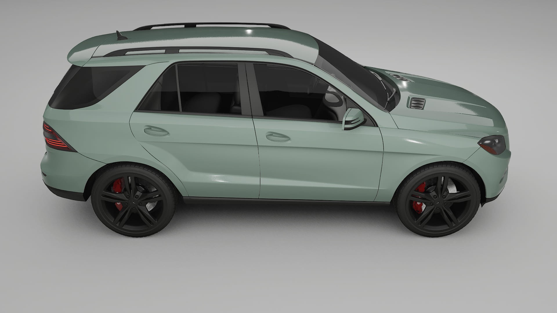 Mercedes M class W166 TPU Lakbeschermingsfolie | CINDER Kleurveranderende PPF – Volledig Voorgesneden Kit