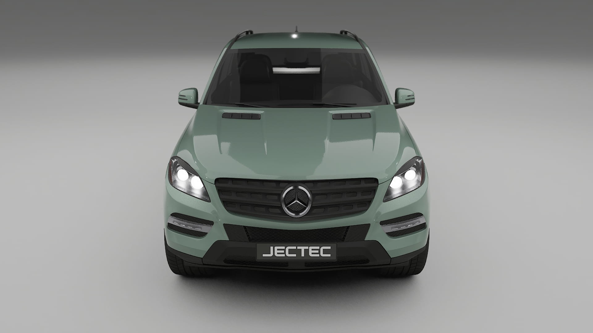 Mercedes M class W166 TPU Lakbeschermingsfolie | CINDER Kleurveranderende PPF – Volledig Voorgesneden Kit
