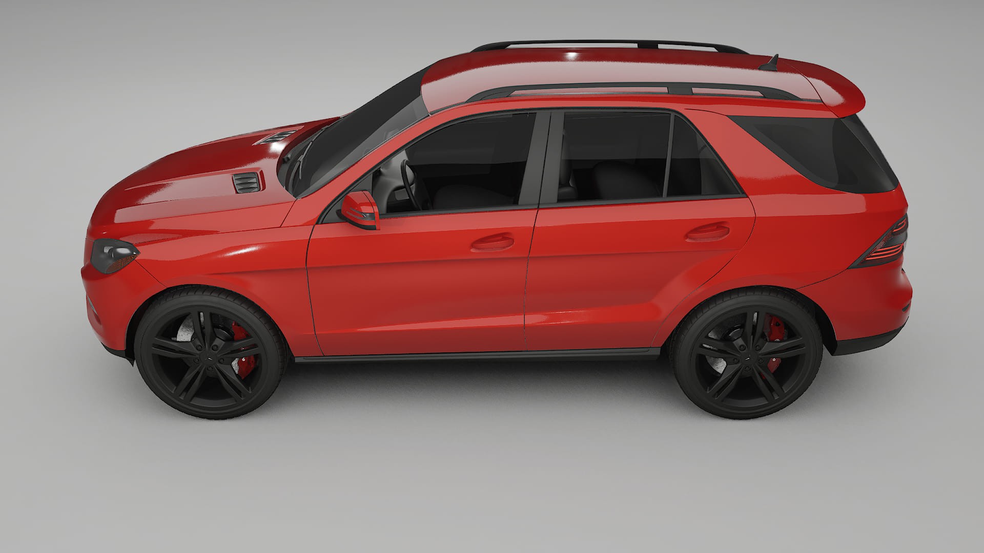 Mercedes M class W166 TPU Lakbeschermingsfolie | BLAZE Kleurveranderende PPF – Volledig Voorgesneden Kit