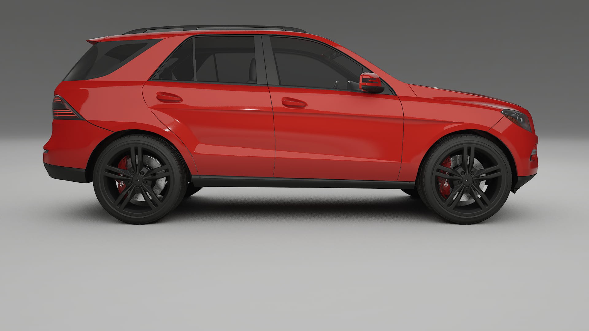 Mercedes M class W166 TPU Lakbeschermingsfolie | BLAZE Kleurveranderende PPF – Volledig Voorgesneden Kit