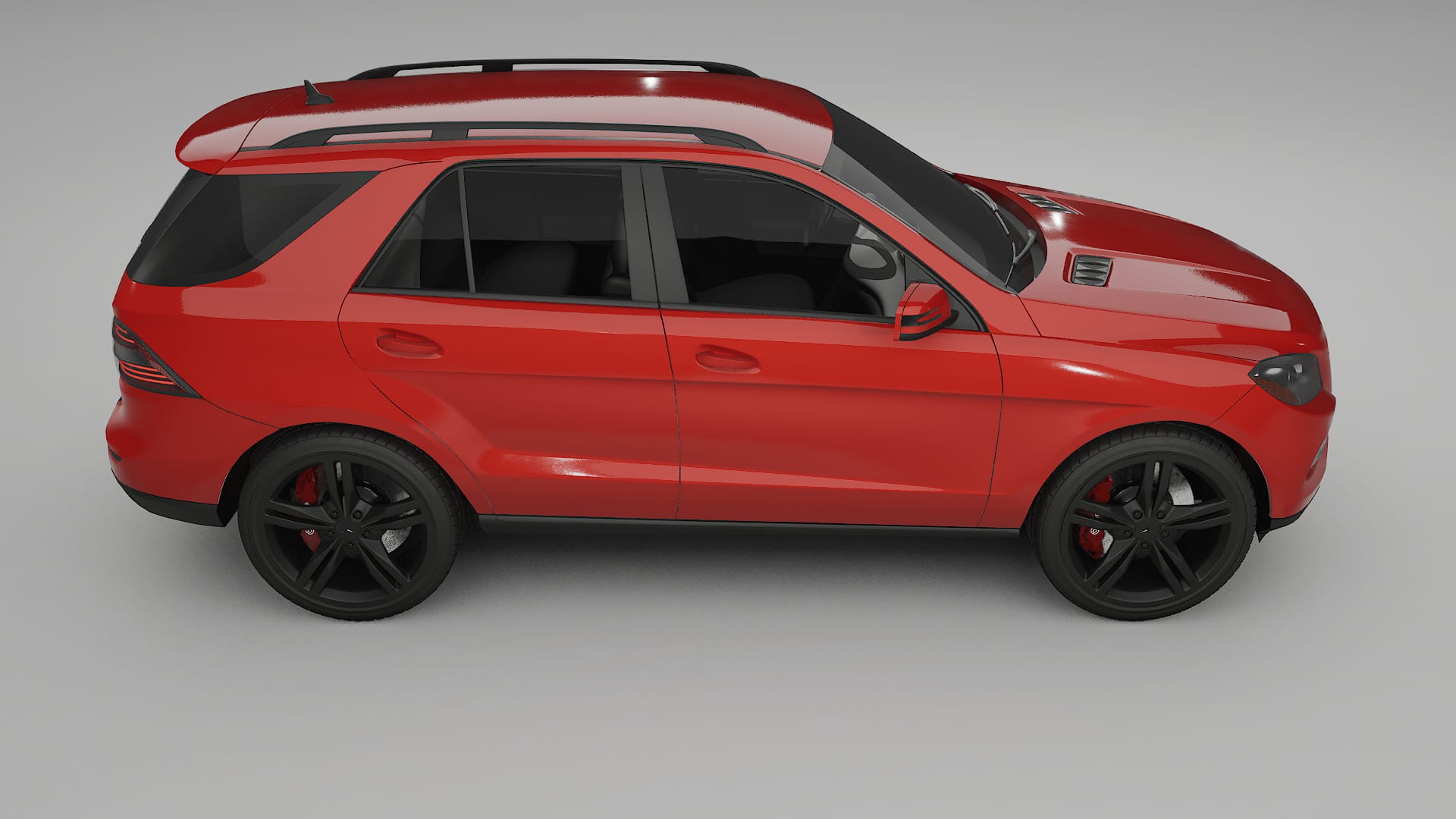 Mercedes M class W166 TPU Lakbeschermingsfolie | BLAZE Kleurveranderende PPF – Volledig Voorgesneden Kit