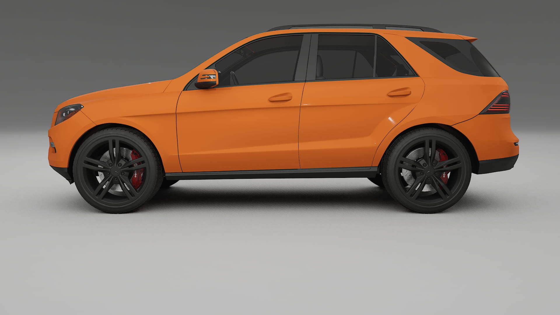 Mercedes M class W166 TPU Lakbeschermingsfolie | ROCKET Kleurveranderende PPF – Volledig Voorgesneden Kit