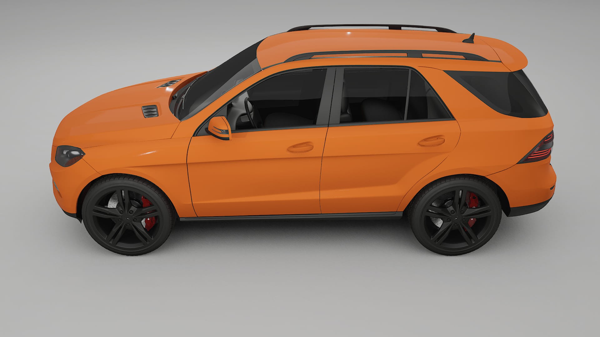 Mercedes M class W166 TPU Lakbeschermingsfolie | ROCKET Kleurveranderende PPF – Volledig Voorgesneden Kit