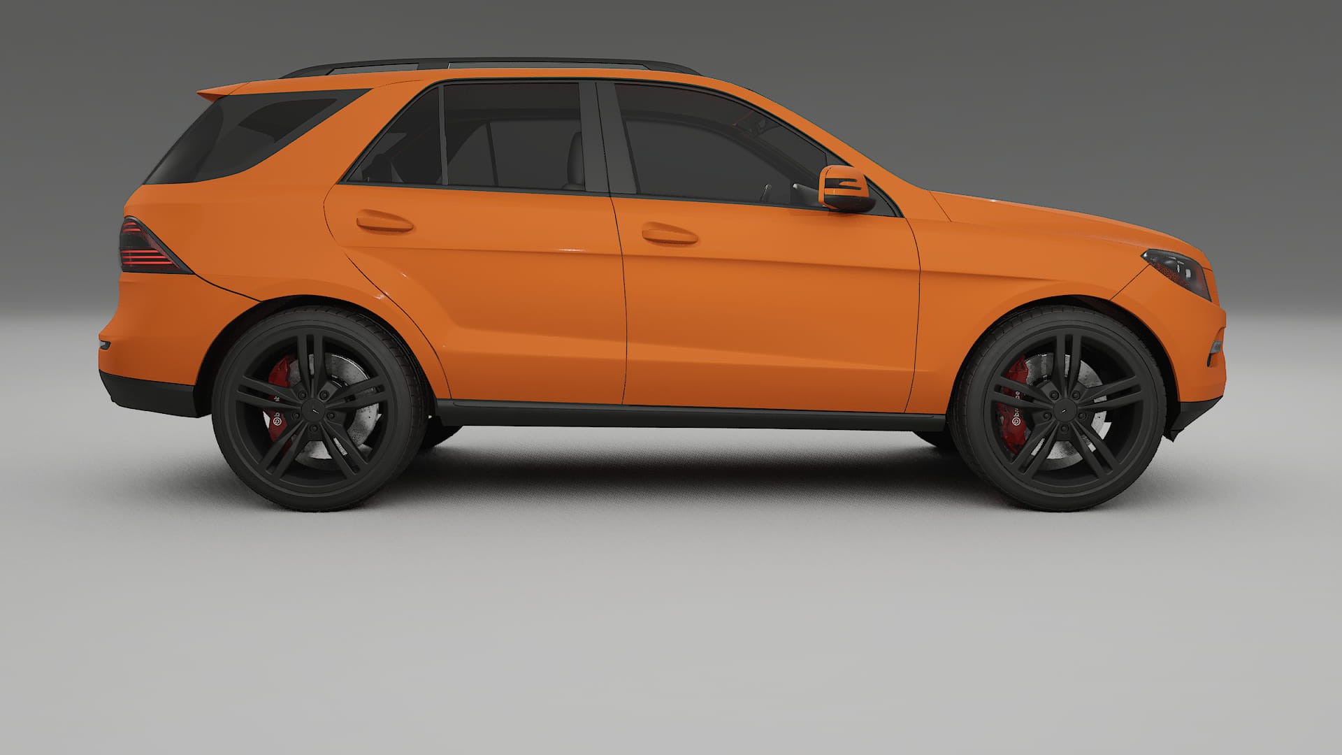 Mercedes M class W166 TPU Lakbeschermingsfolie | ROCKET Kleurveranderende PPF – Volledig Voorgesneden Kit