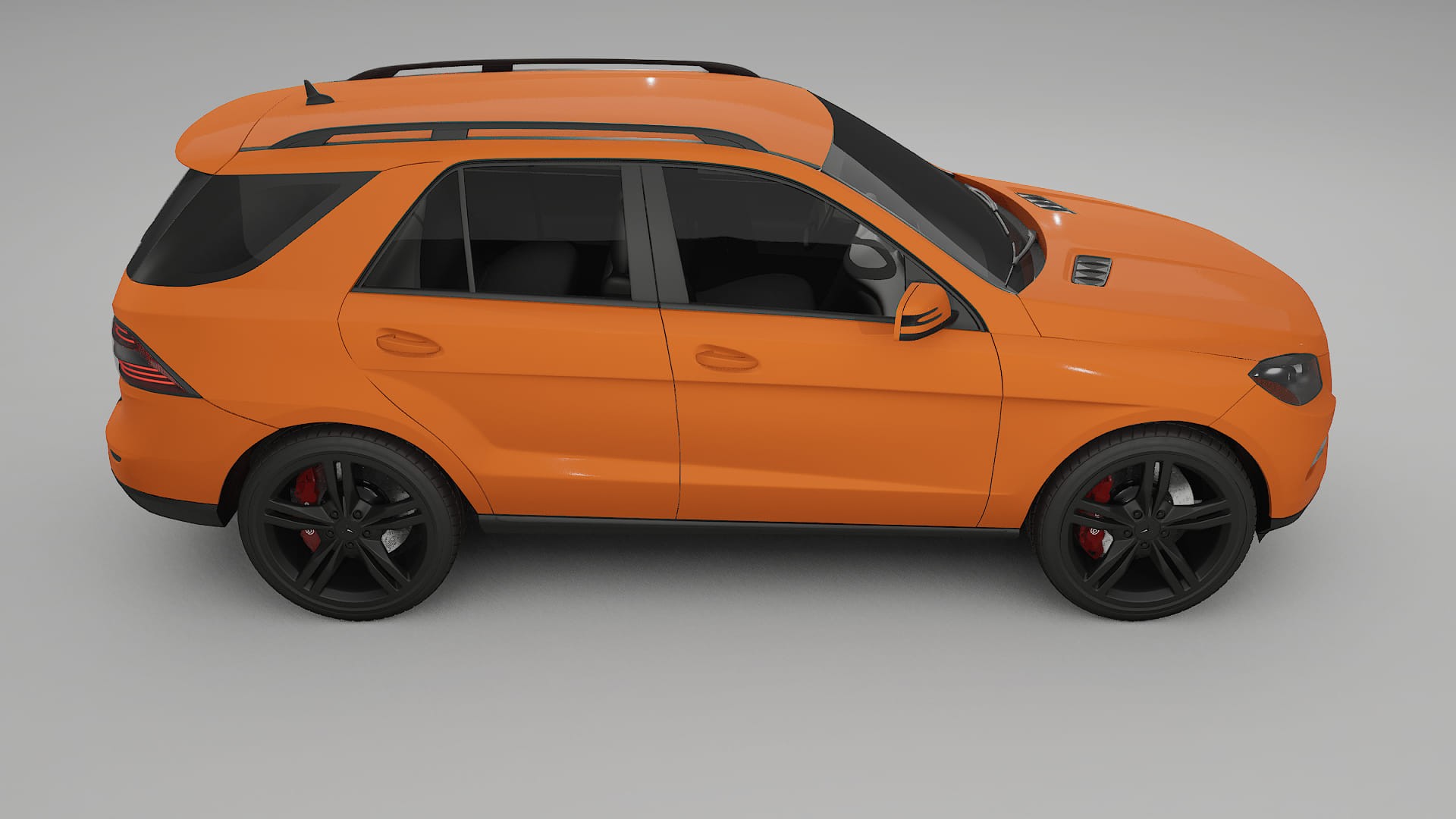 Mercedes M class W166 TPU Lakbeschermingsfolie | ROCKET Kleurveranderende PPF – Volledig Voorgesneden Kit