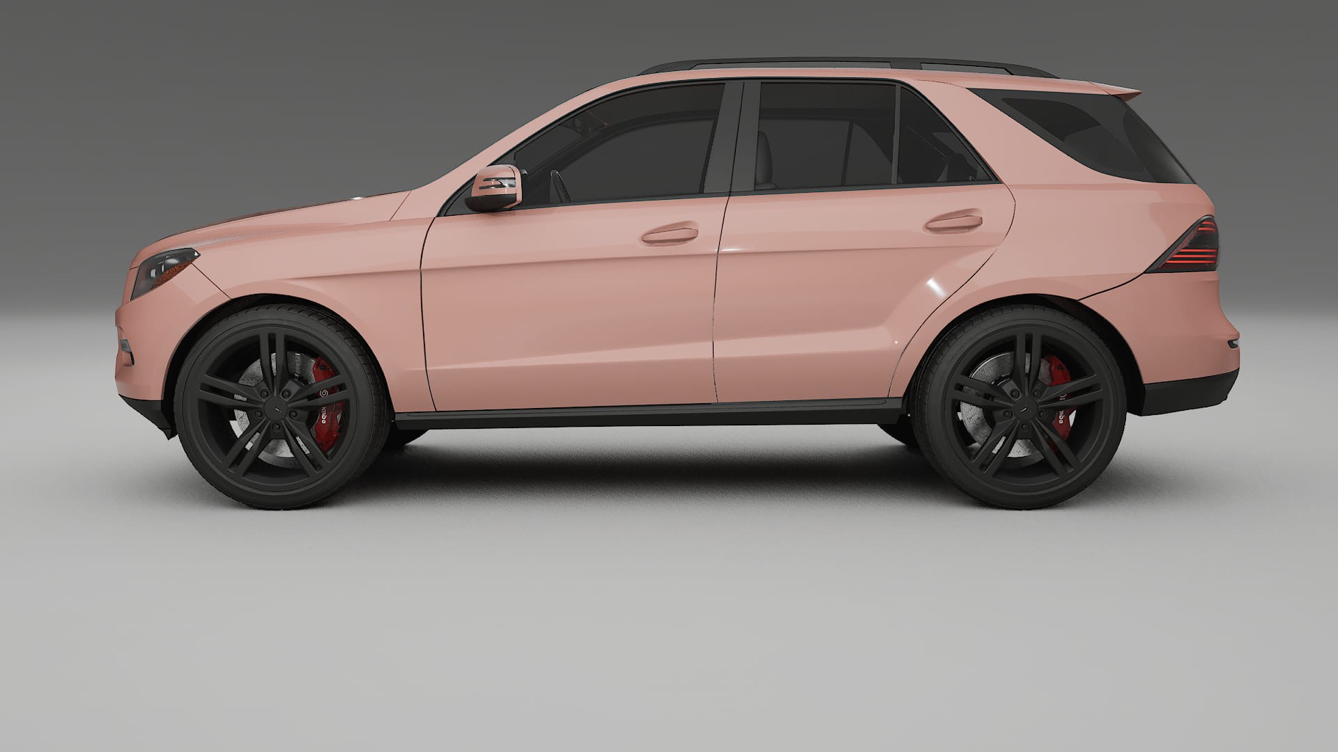 Mercedes M class W166 TPU Lakbeschermingsfolie | BLUSH Kleurveranderende PPF – Volledig Voorgesneden Kit