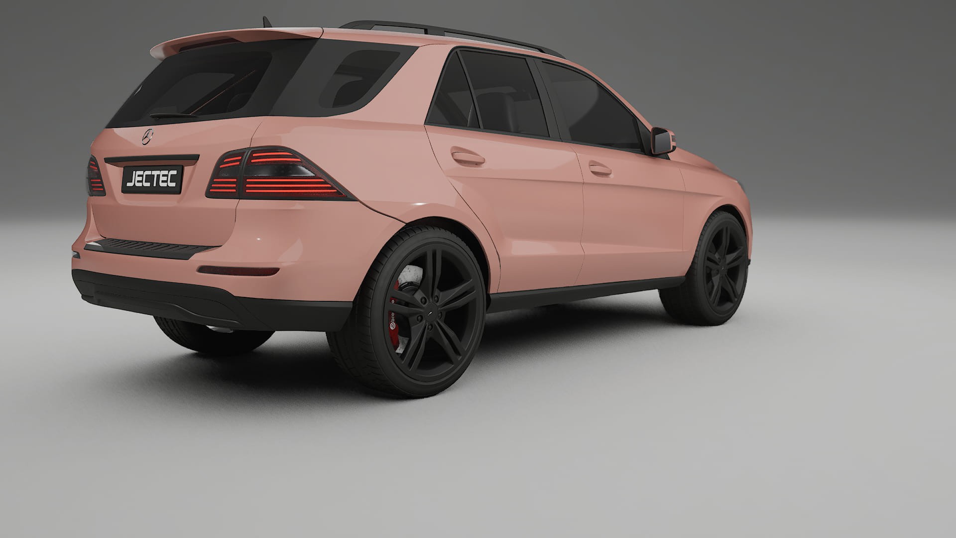 Mercedes M class W166 TPU Lakbeschermingsfolie | BLUSH Kleurveranderende PPF – Volledig Voorgesneden Kit