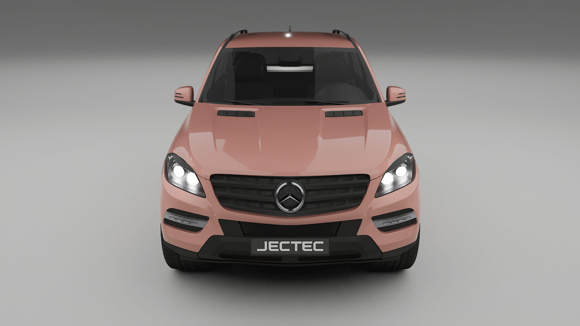 Mercedes M class W166 TPU Lakbeschermingsfolie | BLUSH Kleurveranderende PPF – Volledig Voorgesneden Kit