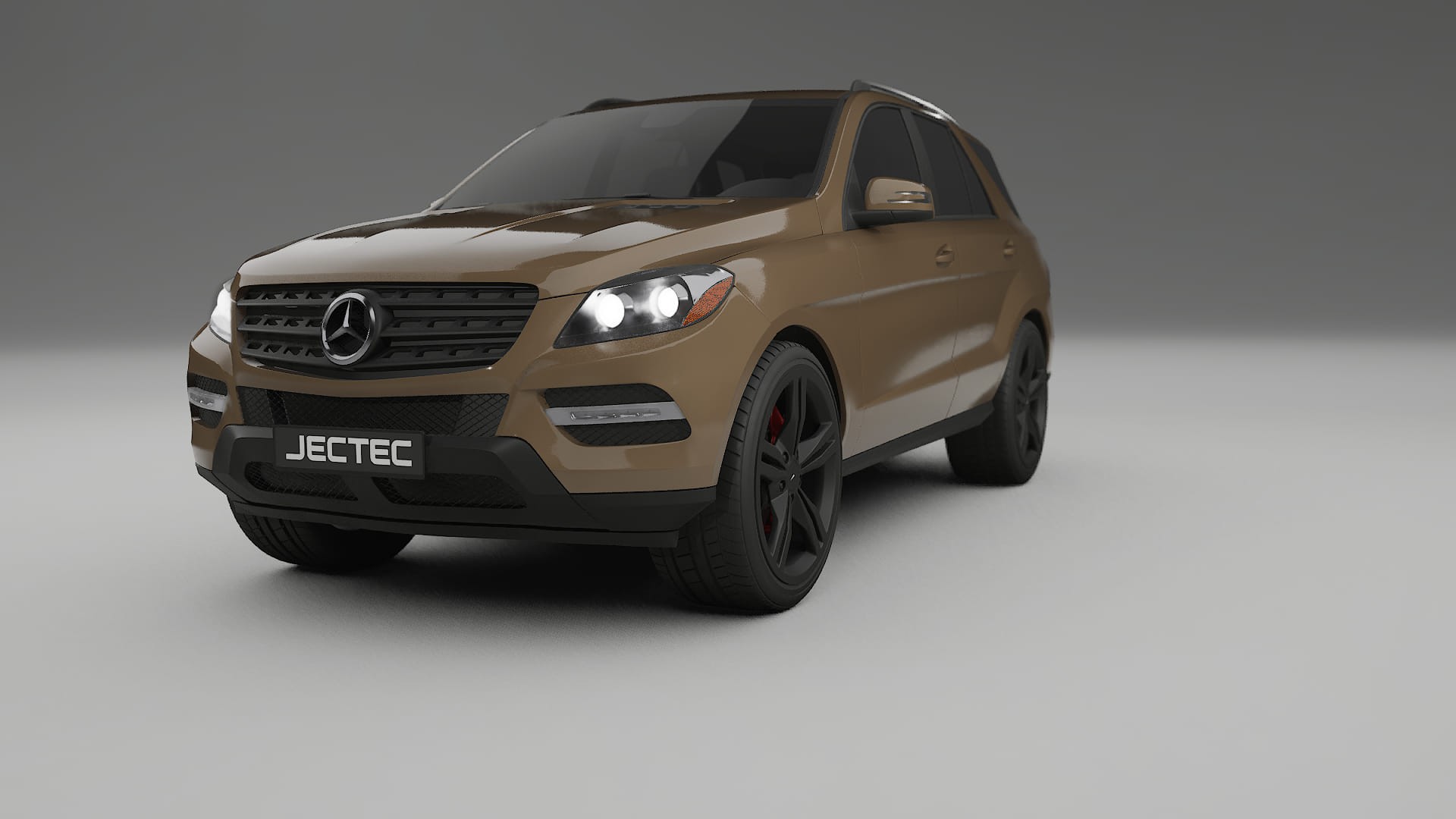 Mercedes M class W166 TPU Lakbeschermingsfolie | SAHARA Kleurveranderende PPF – Volledig Voorgesneden Kit