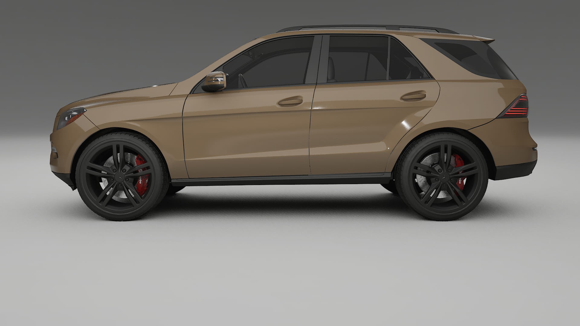 Mercedes M class W166 TPU Lakbeschermingsfolie | SAHARA Kleurveranderende PPF – Volledig Voorgesneden Kit