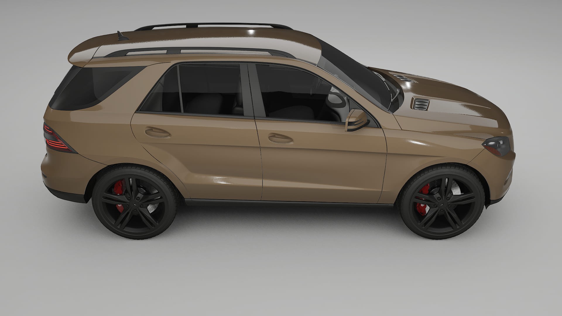 Mercedes M class W166 TPU Lakbeschermingsfolie | SAHARA Kleurveranderende PPF – Volledig Voorgesneden Kit