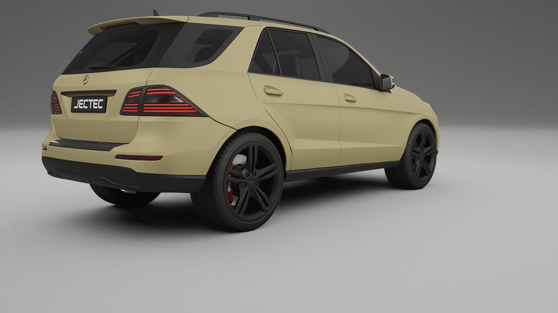 Mercedes M class W166 TPU Lakbeschermingsfolie | SAND Kleurveranderende PPF – Volledig Voorgesneden Kit