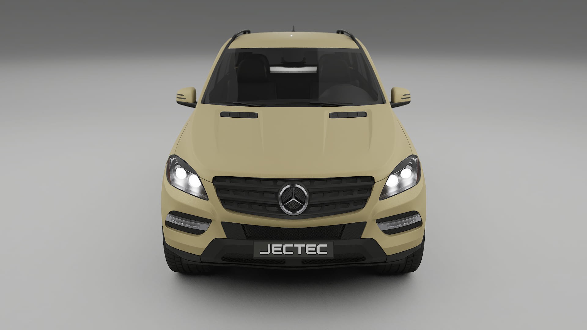 Mercedes M class W166 TPU Lakbeschermingsfolie | SAND Kleurveranderende PPF – Volledig Voorgesneden Kit