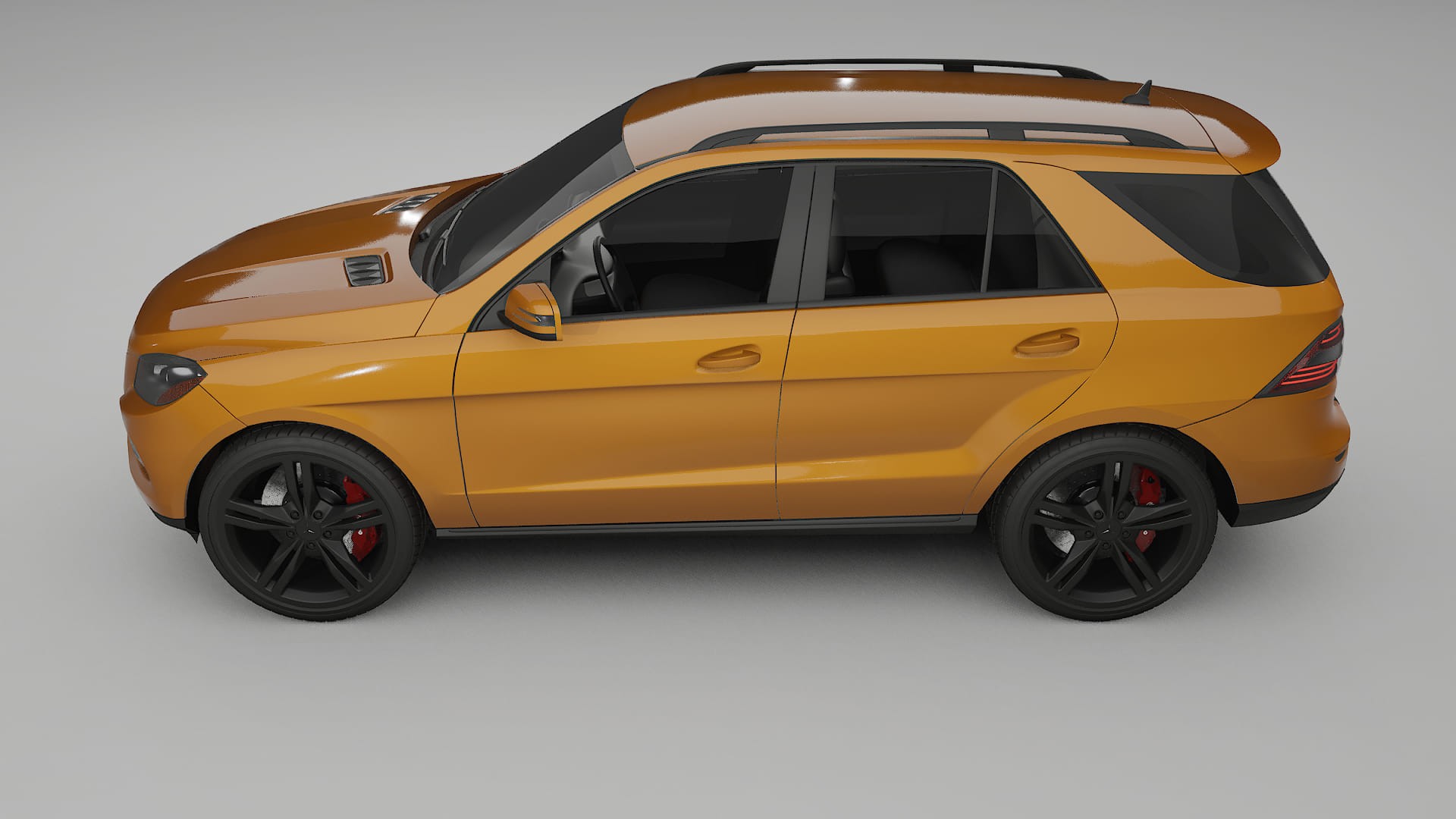 Mercedes M class W166 TPU Lakbeschermingsfolie | DAISY Kleurveranderende PPF – Volledig Voorgesneden Kit