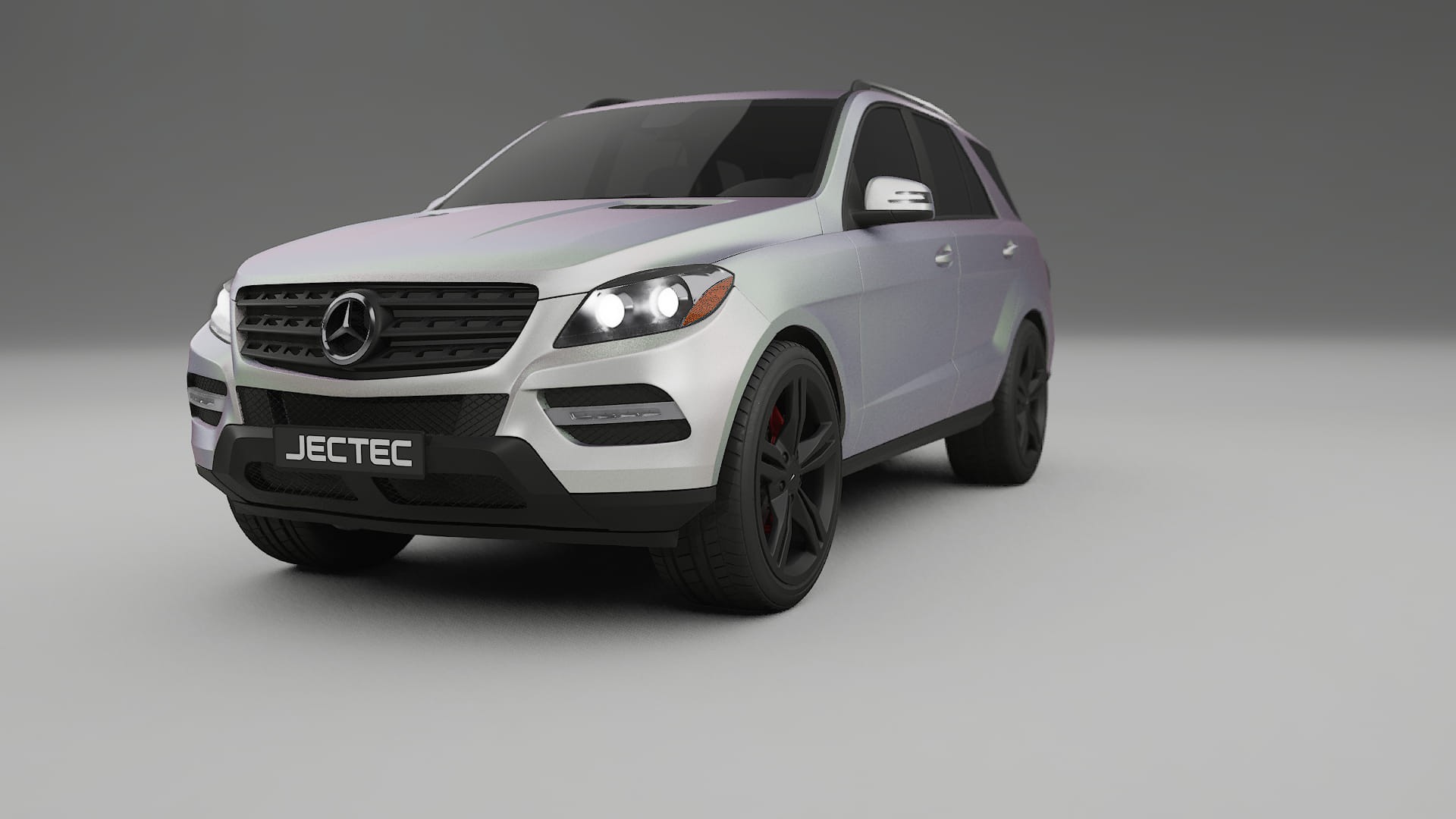 Mercedes M class W166 TPU Lakbeschermingsfolie | NEBULA Kleurveranderende PPF – Volledig Voorgesneden Kit