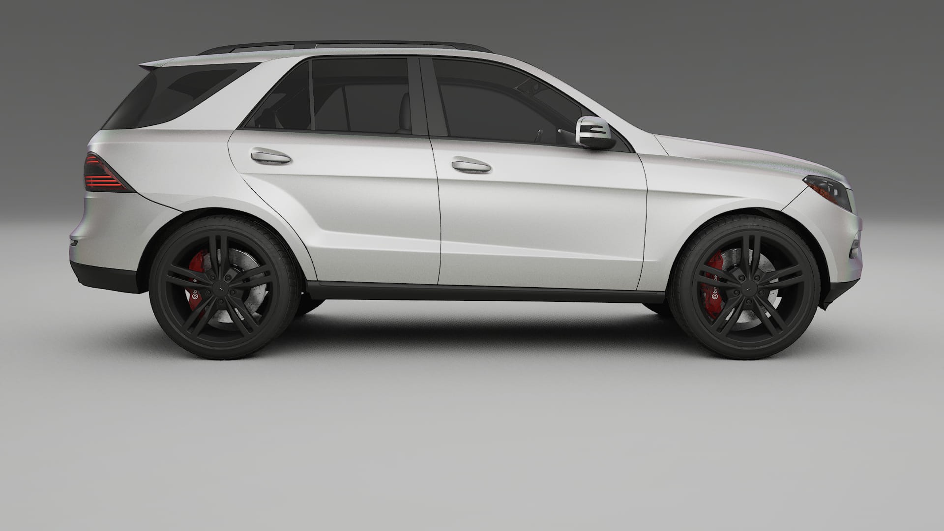 Mercedes M class W166 TPU Lakbeschermingsfolie | NEBULA Kleurveranderende PPF – Volledig Voorgesneden Kit