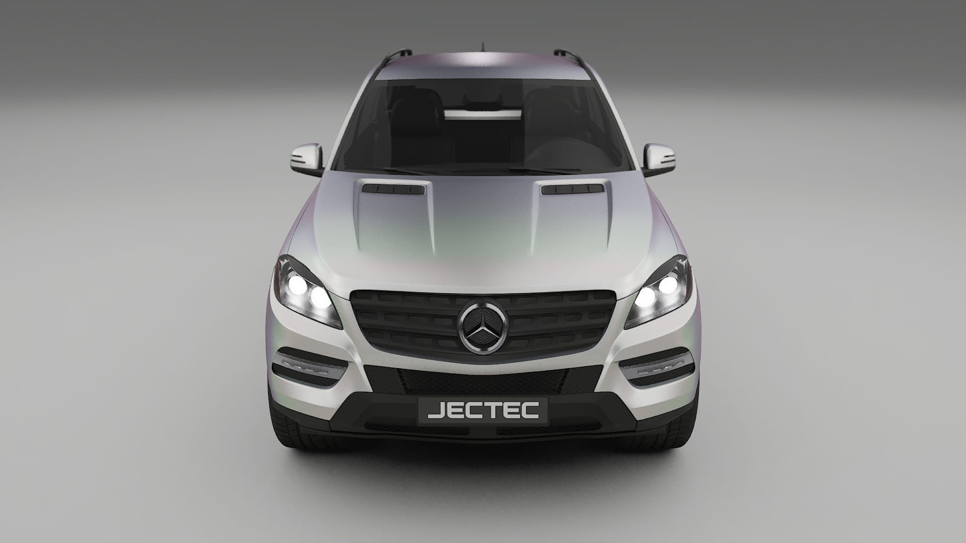 Mercedes M class W166 TPU Lakbeschermingsfolie | NEBULA Kleurveranderende PPF – Volledig Voorgesneden Kit