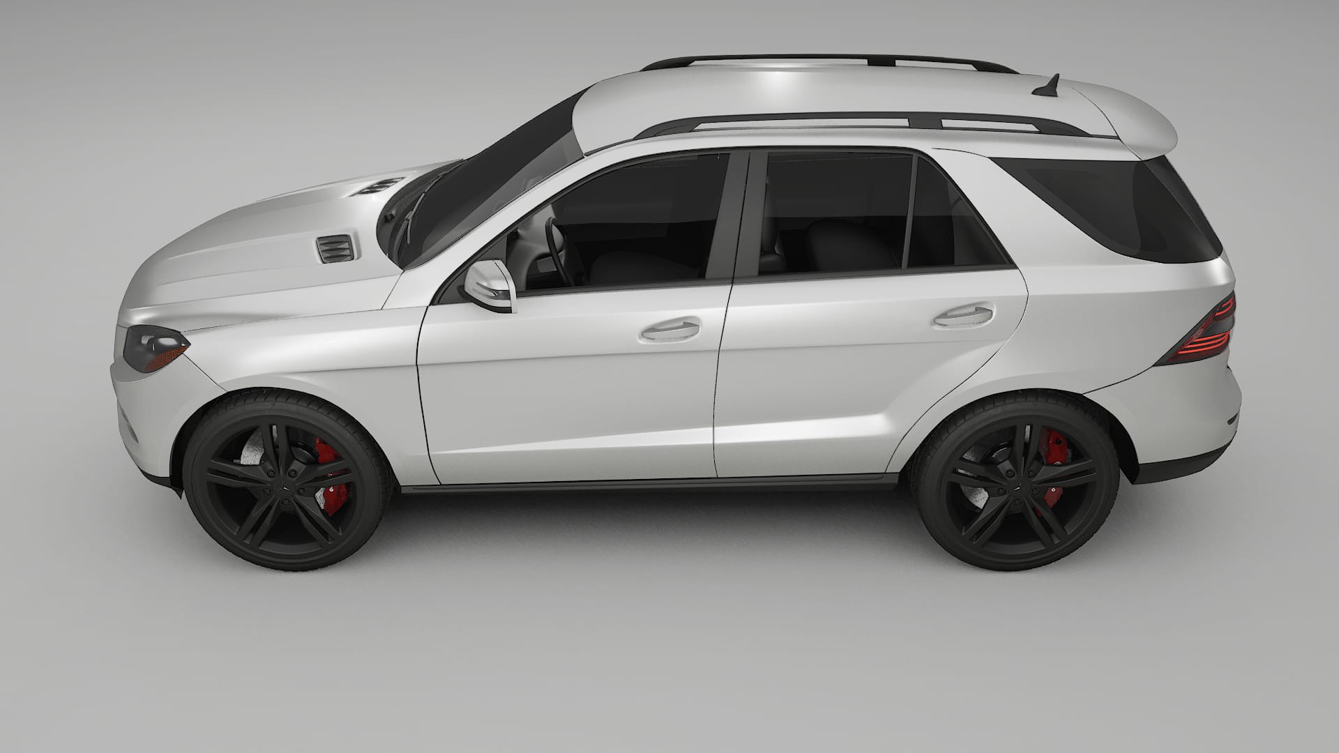 Mercedes M class W166 TPU Lakbeschermingsfolie | OPAL Kleurveranderende PPF – Volledig Voorgesneden Kit