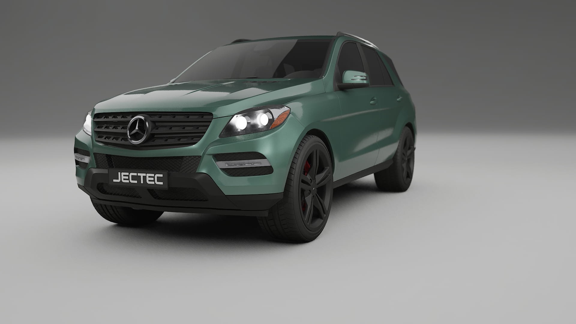 Mercedes M class W166 TPU Lakbeschermingsfolie | EVERGREEN Kleurveranderende PPF – Volledig Voorgesneden Kit