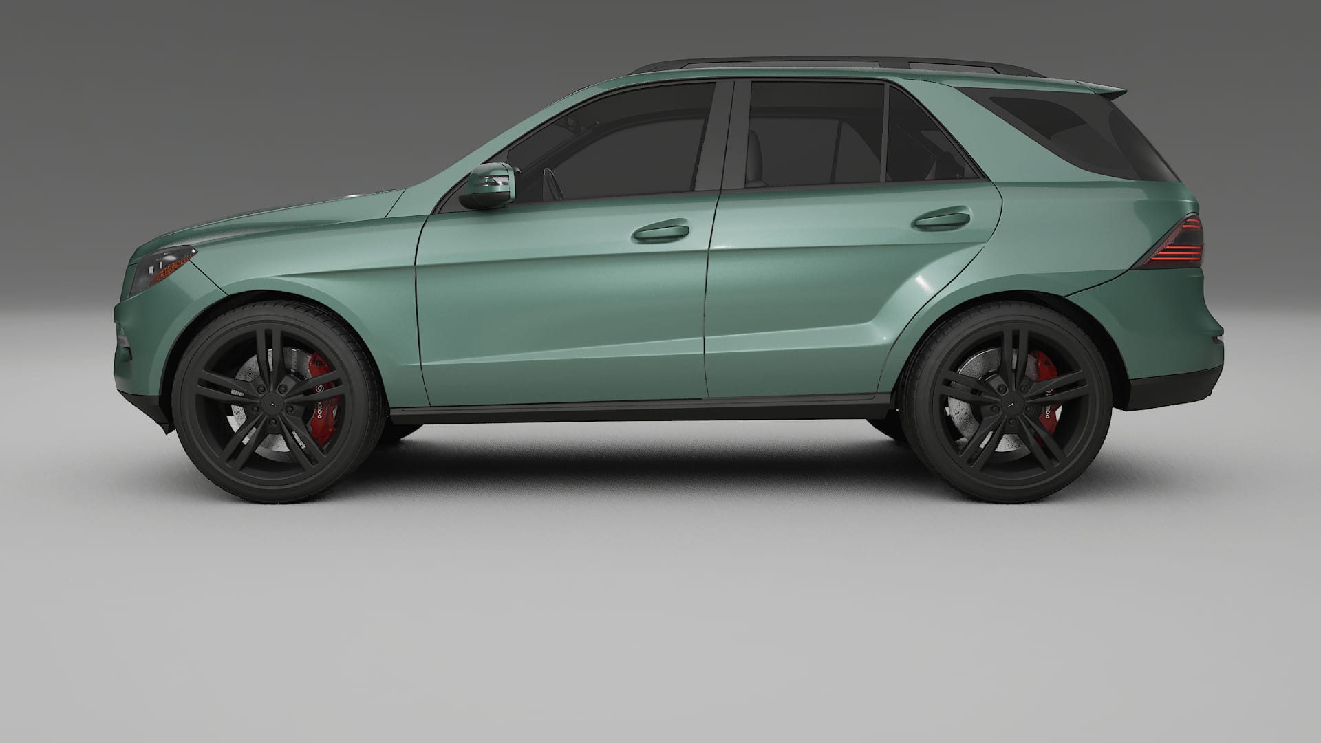 Mercedes M class W166 TPU Lakbeschermingsfolie | EVERGREEN Kleurveranderende PPF – Volledig Voorgesneden Kit