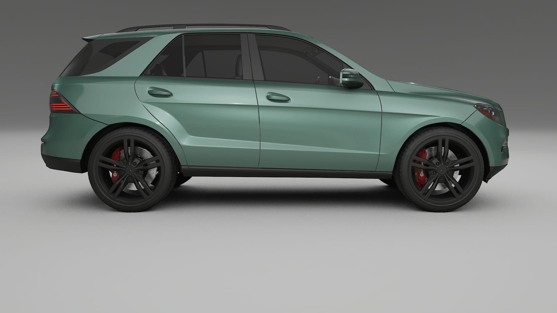 Mercedes M class W166 TPU Lakbeschermingsfolie | EVERGREEN Kleurveranderende PPF – Volledig Voorgesneden Kit