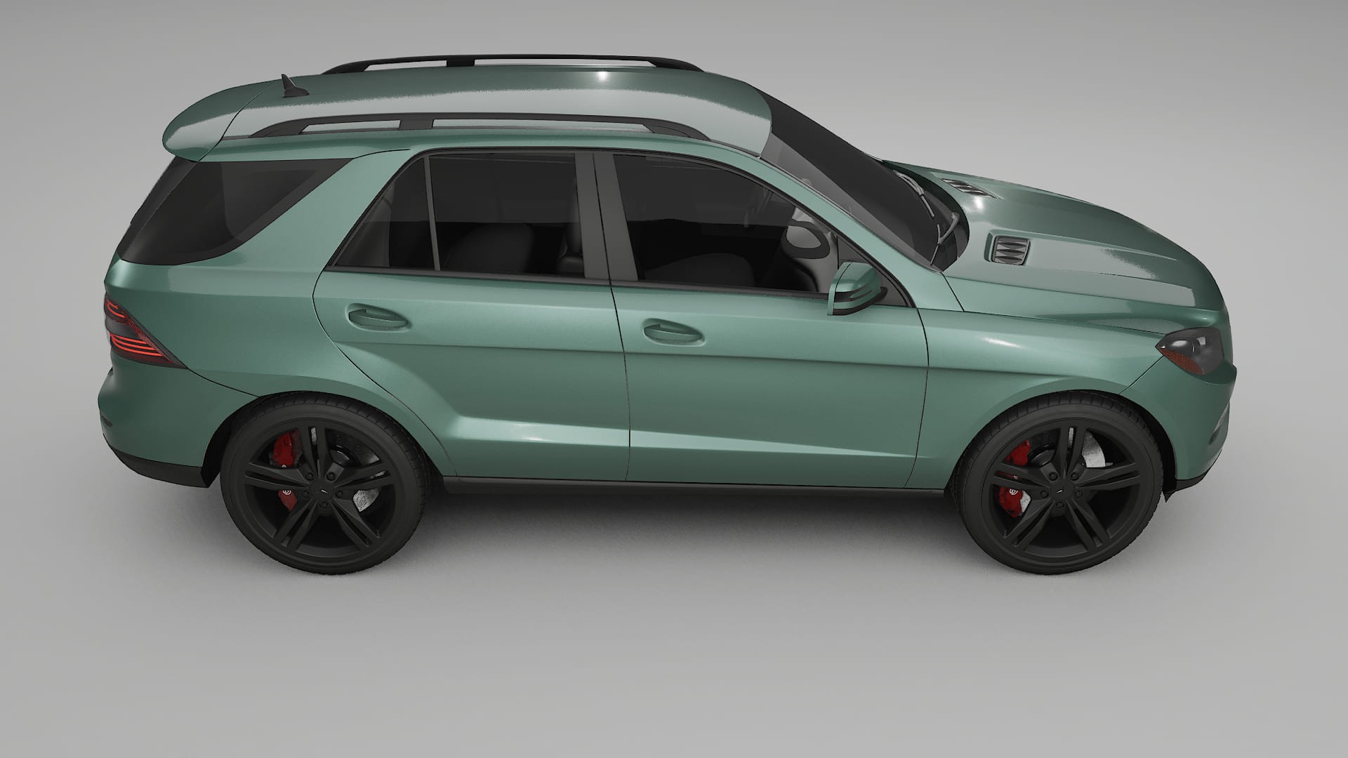 Mercedes M class W166 TPU Lakbeschermingsfolie | EVERGREEN Kleurveranderende PPF – Volledig Voorgesneden Kit