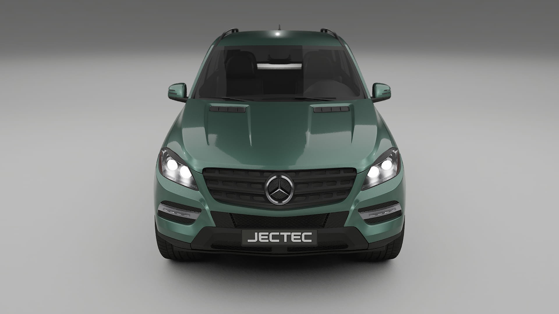 Mercedes M class W166 TPU Lakbeschermingsfolie | EVERGREEN Kleurveranderende PPF – Volledig Voorgesneden Kit