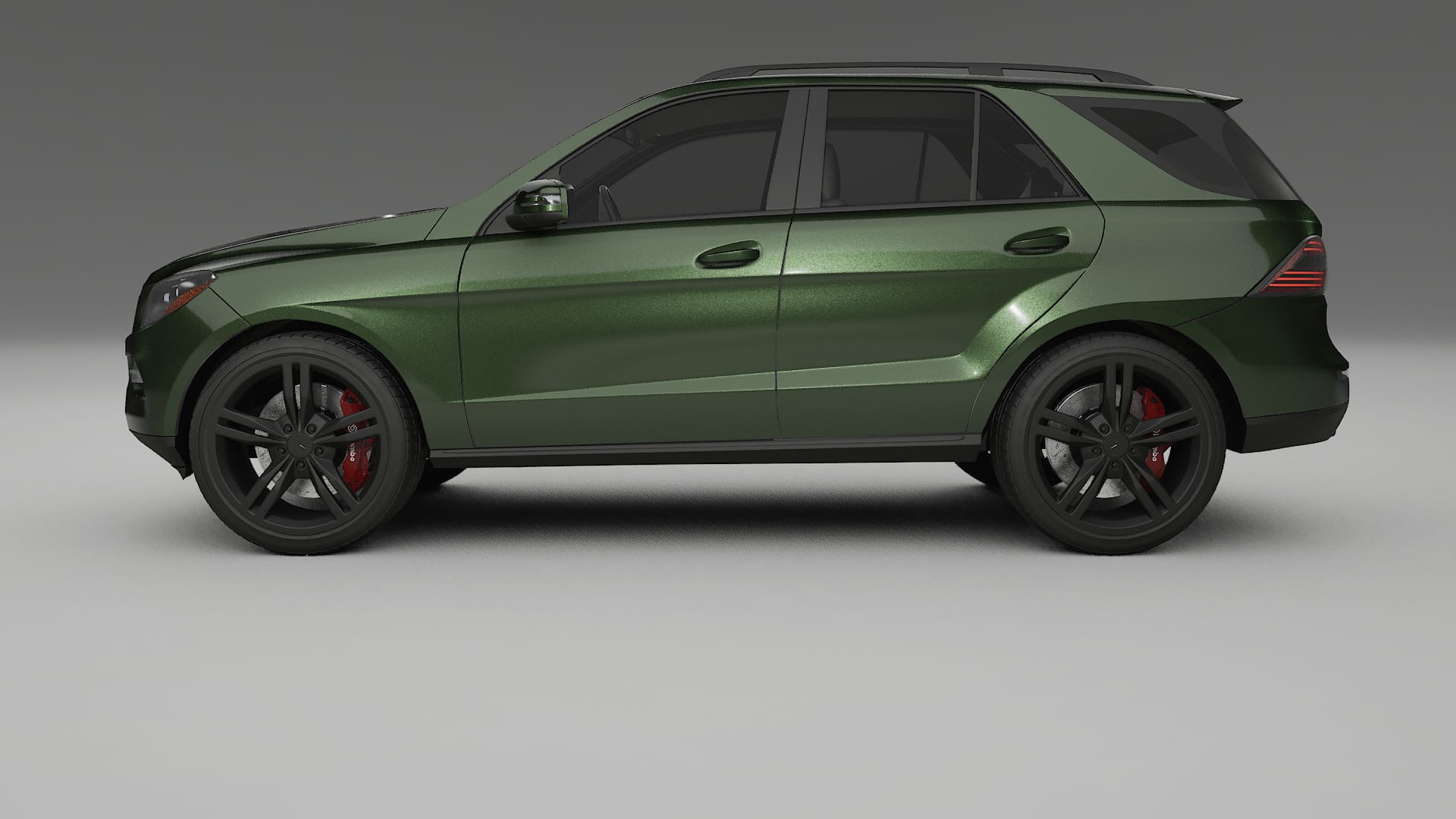 Mercedes M class W166 TPU Lakbeschermingsfolie | LAGOON Kleurveranderende PPF – Volledig Voorgesneden Kit