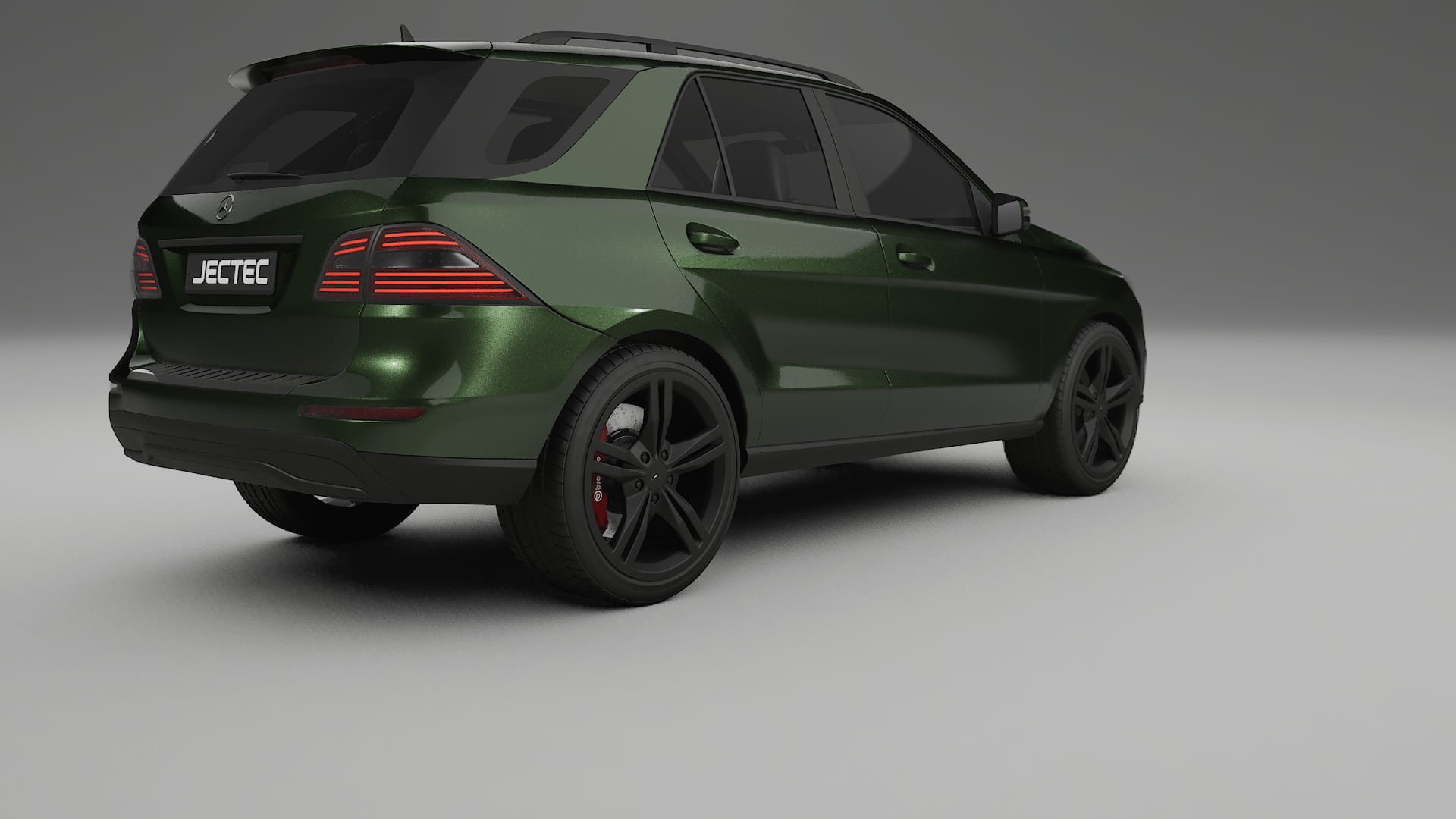 Mercedes M class W166 TPU Lakbeschermingsfolie | LAGOON Kleurveranderende PPF – Volledig Voorgesneden Kit