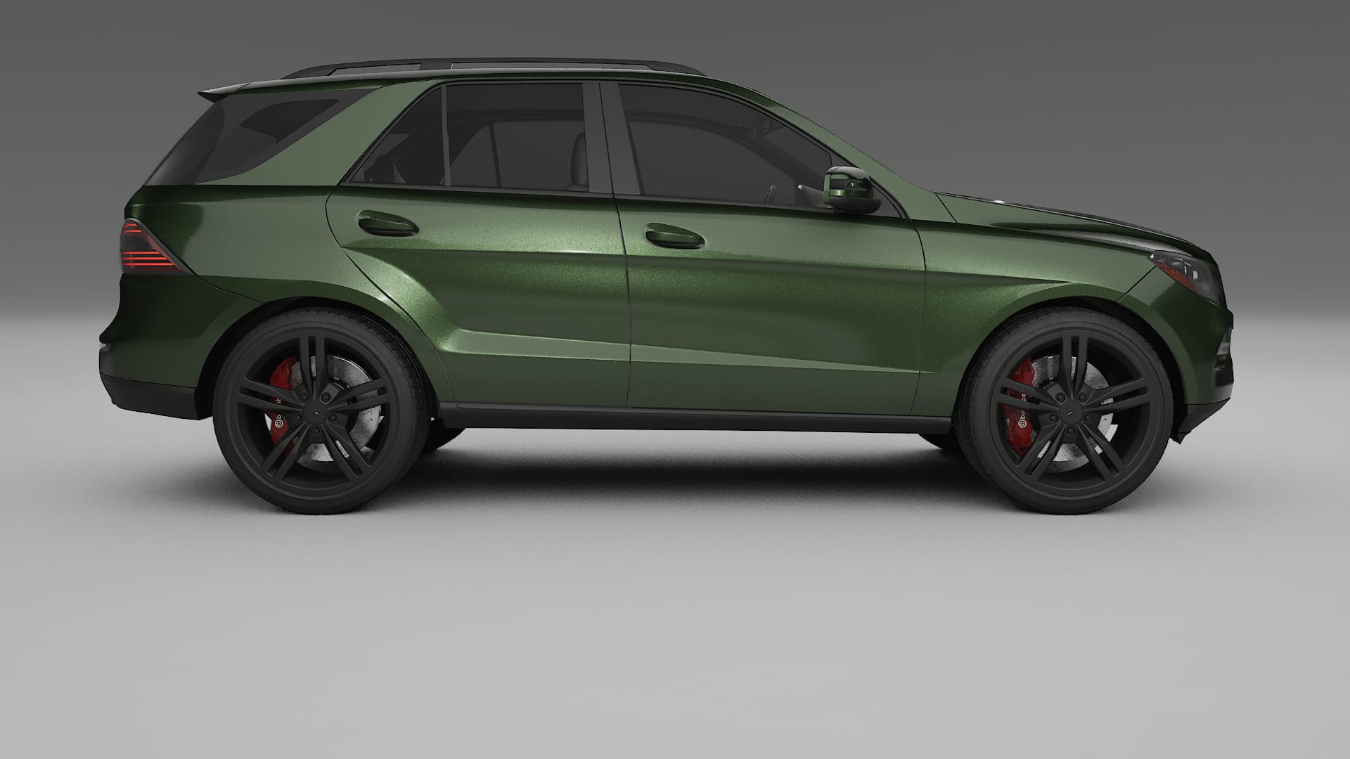 Mercedes M class W166 TPU Lakbeschermingsfolie | LAGOON Kleurveranderende PPF – Volledig Voorgesneden Kit