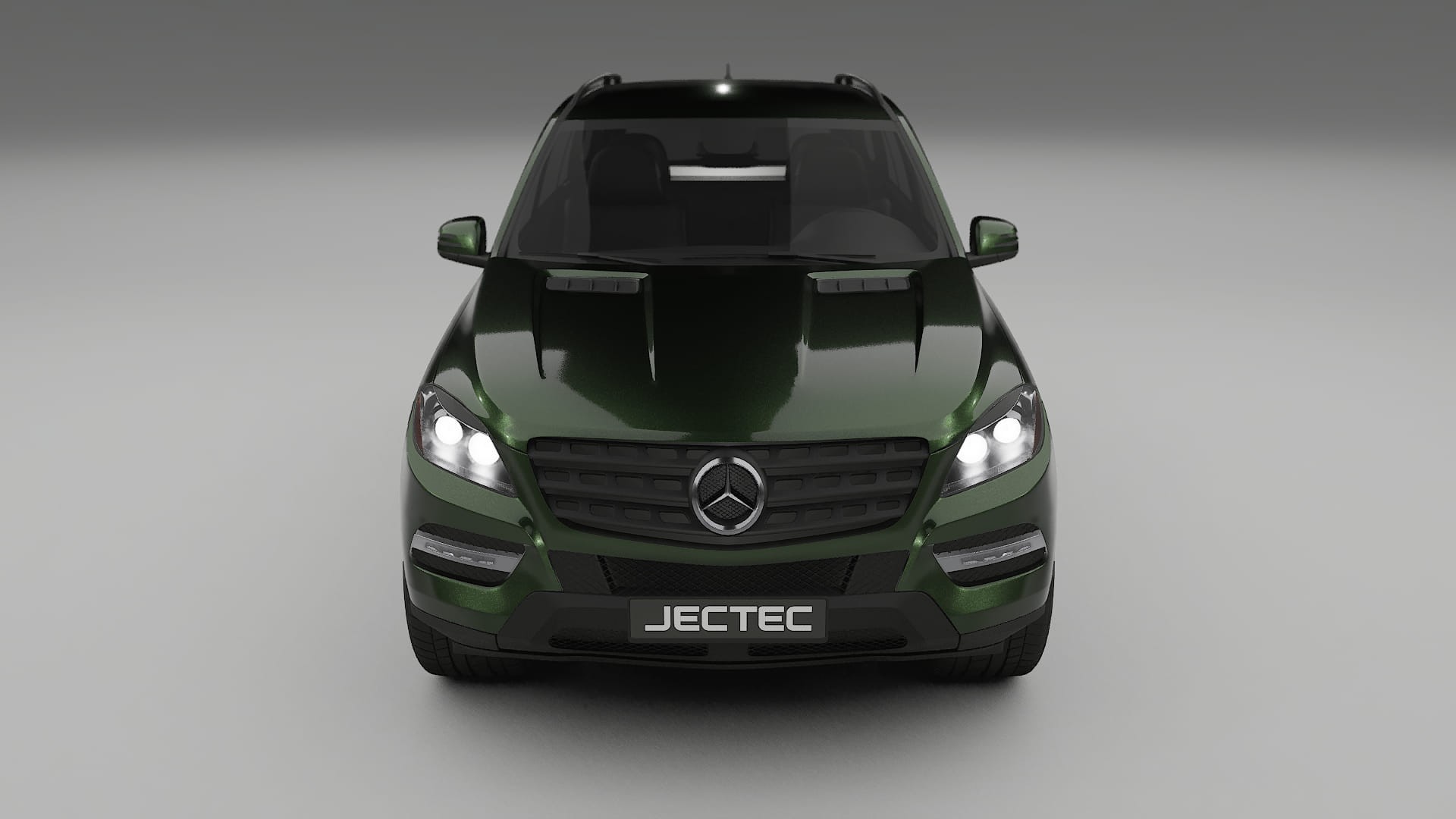 Mercedes M class W166 TPU Lakbeschermingsfolie | LAGOON Kleurveranderende PPF – Volledig Voorgesneden Kit