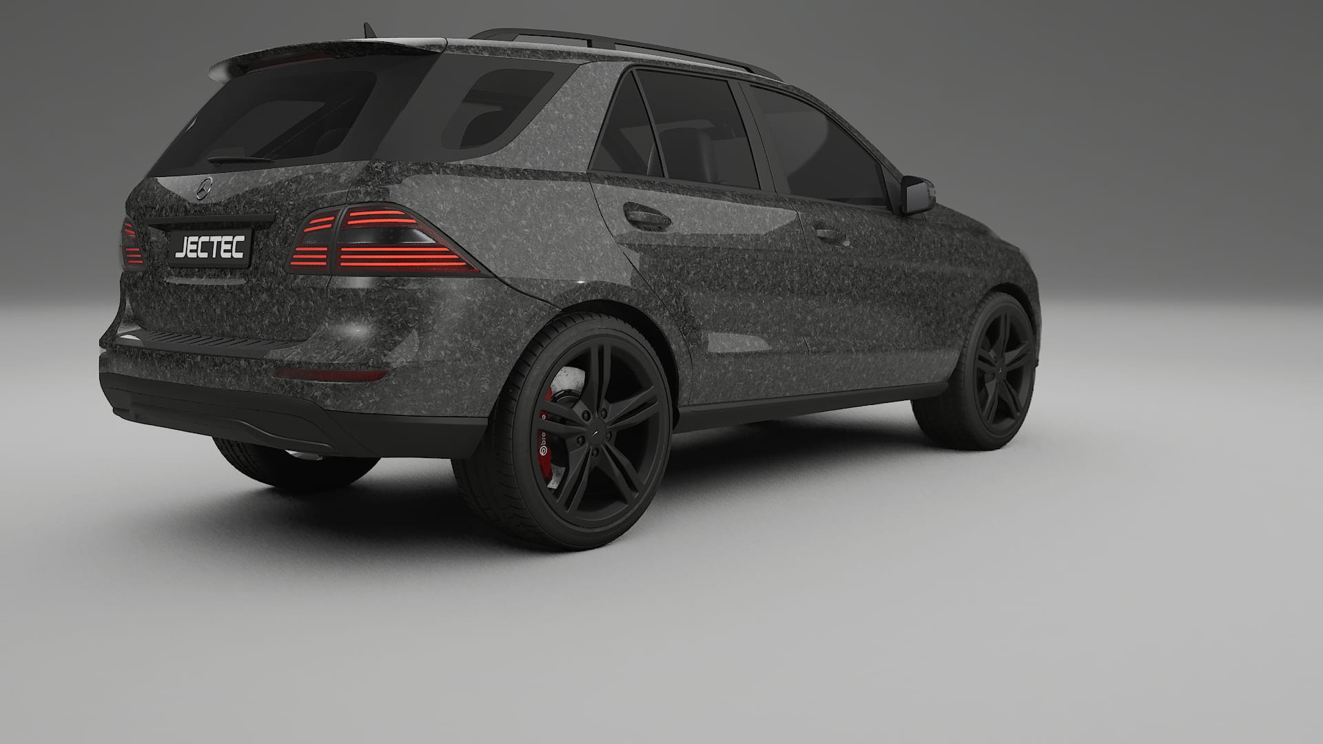 Mercedes M class W166 TPU Lakbeschermingsfolie | FORGED S Kleurveranderende PPF – Volledig Voorgesneden Kit