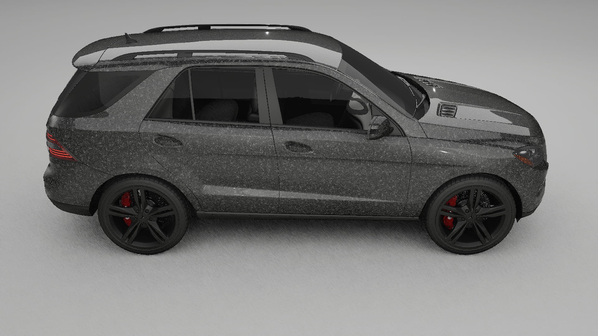 Mercedes M class W166 TPU Lakbeschermingsfolie | FORGED S Kleurveranderende PPF – Volledig Voorgesneden Kit