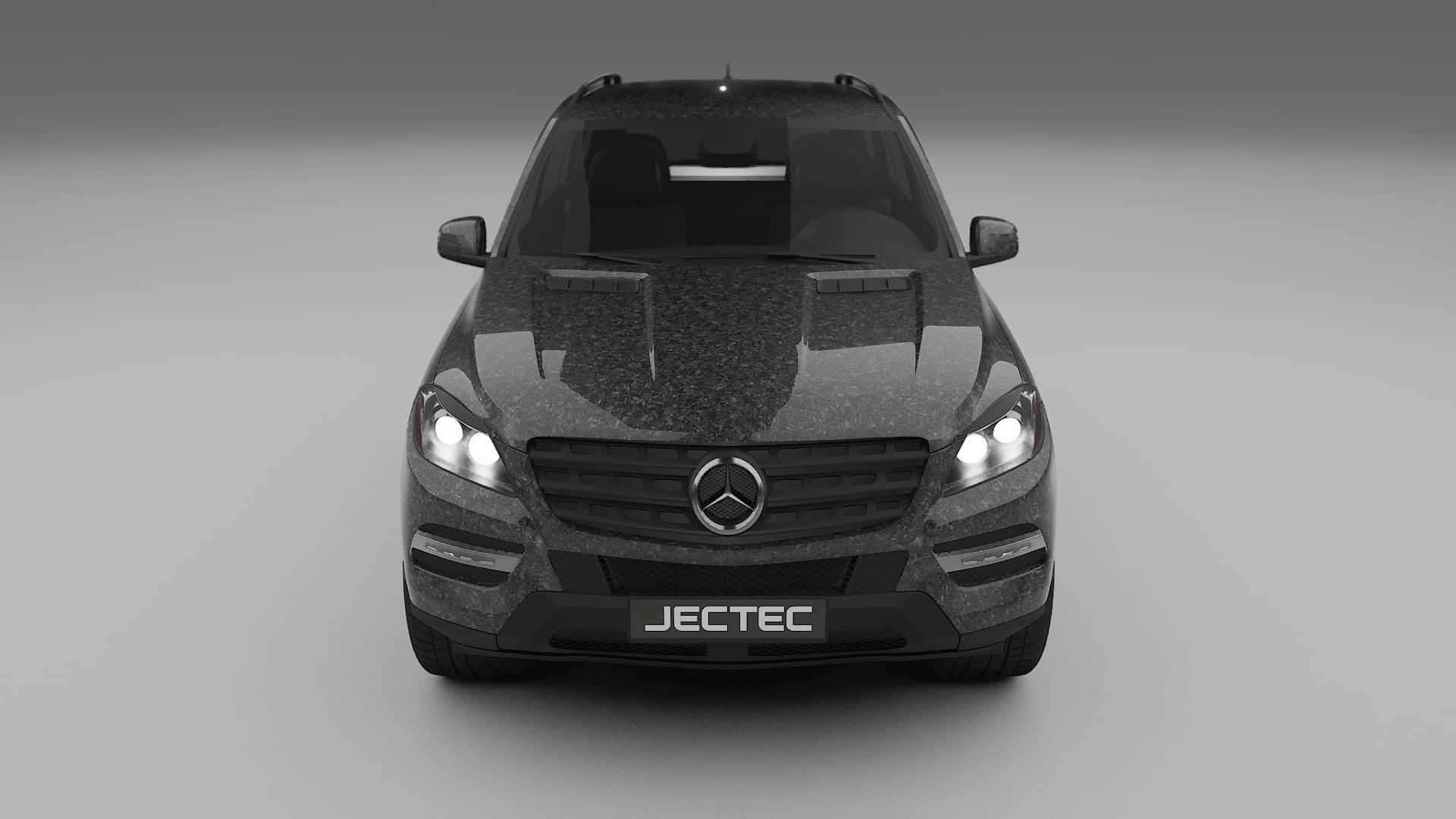 Mercedes M class W166 TPU Lakbeschermingsfolie | FORGED S Kleurveranderende PPF – Volledig Voorgesneden Kit