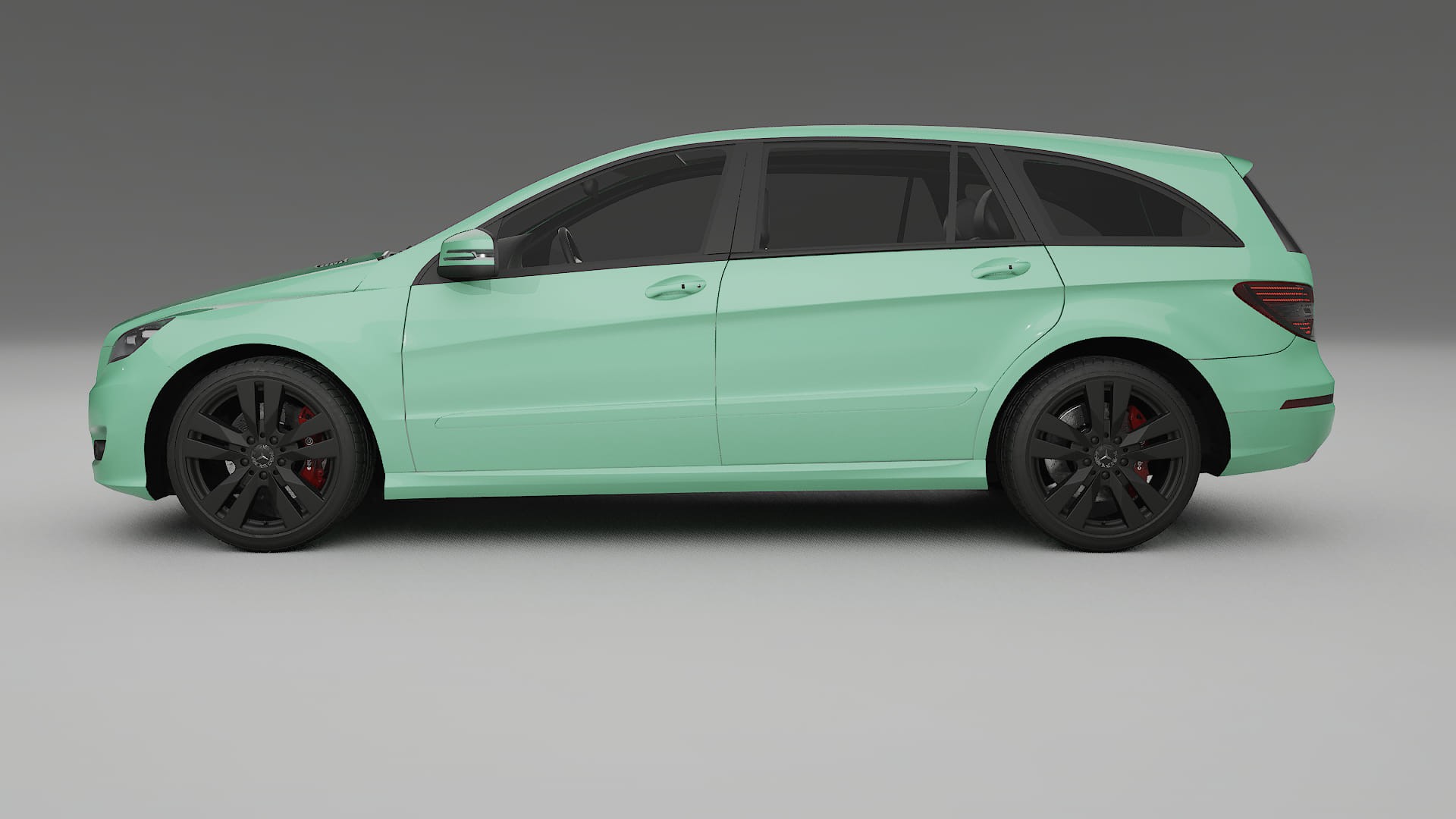 Mercedes R class W251 facelift LCI TPU Lakbeschermingsfolie | DUSTY Kleurveranderende PPF – Volledig Voorgesneden Kit