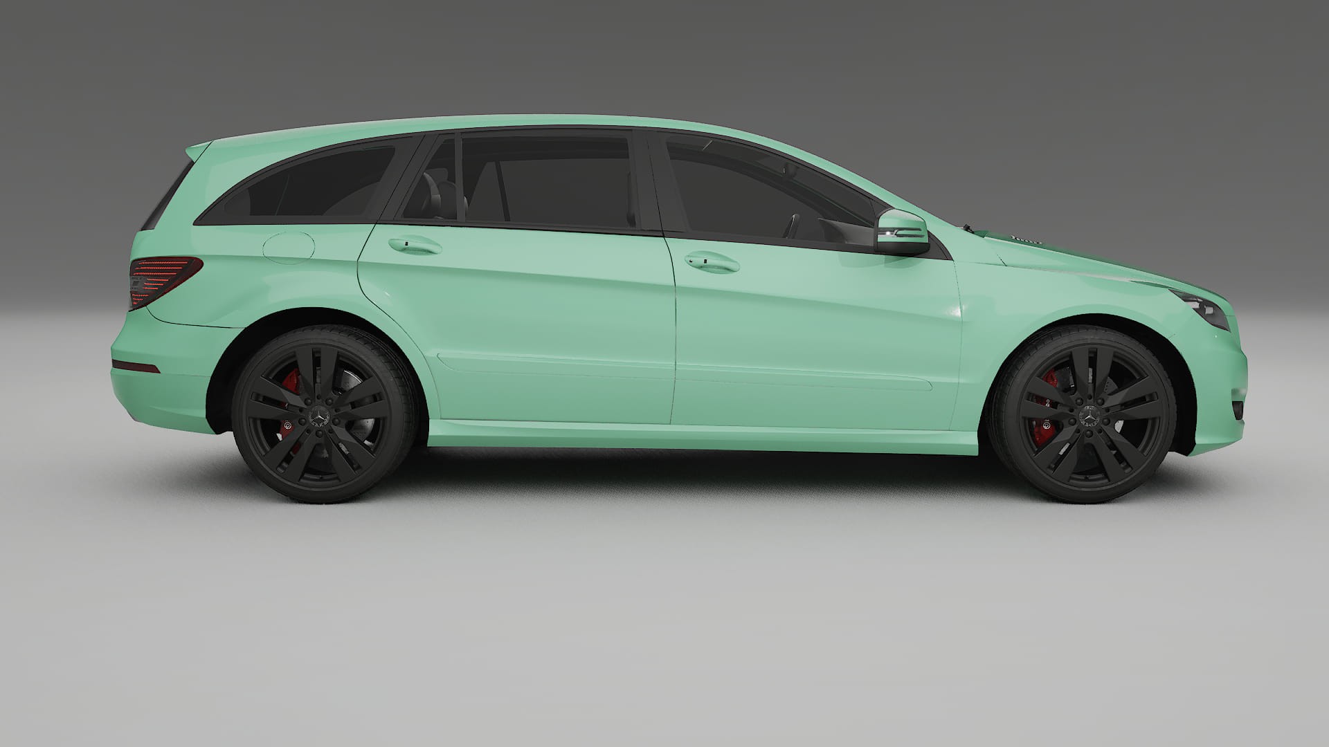 Mercedes R class W251 facelift LCI TPU Lakbeschermingsfolie | DUSTY Kleurveranderende PPF – Volledig Voorgesneden Kit