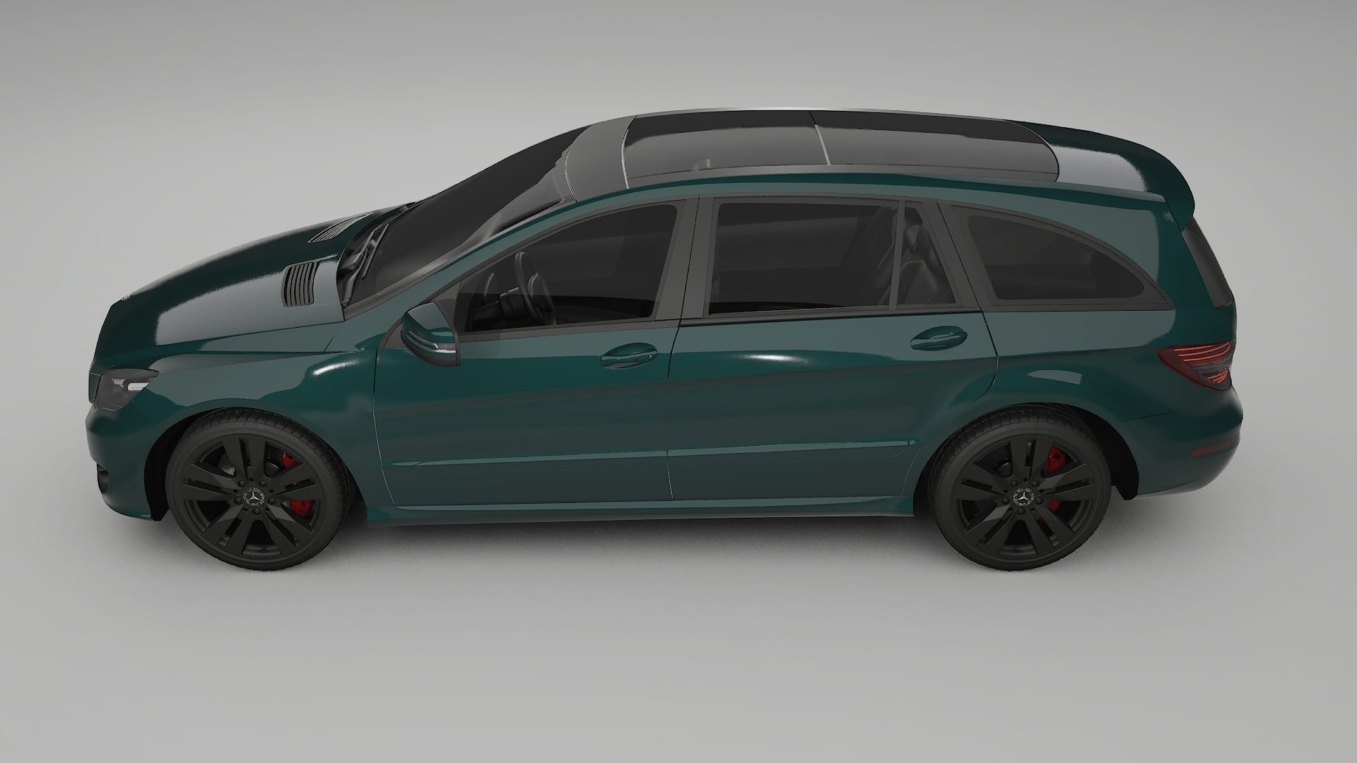 Mercedes R class W251 facelift LCI TPU Lakbeschermingsfolie | INFERNO Kleurveranderende PPF – Volledig Voorgesneden Kit