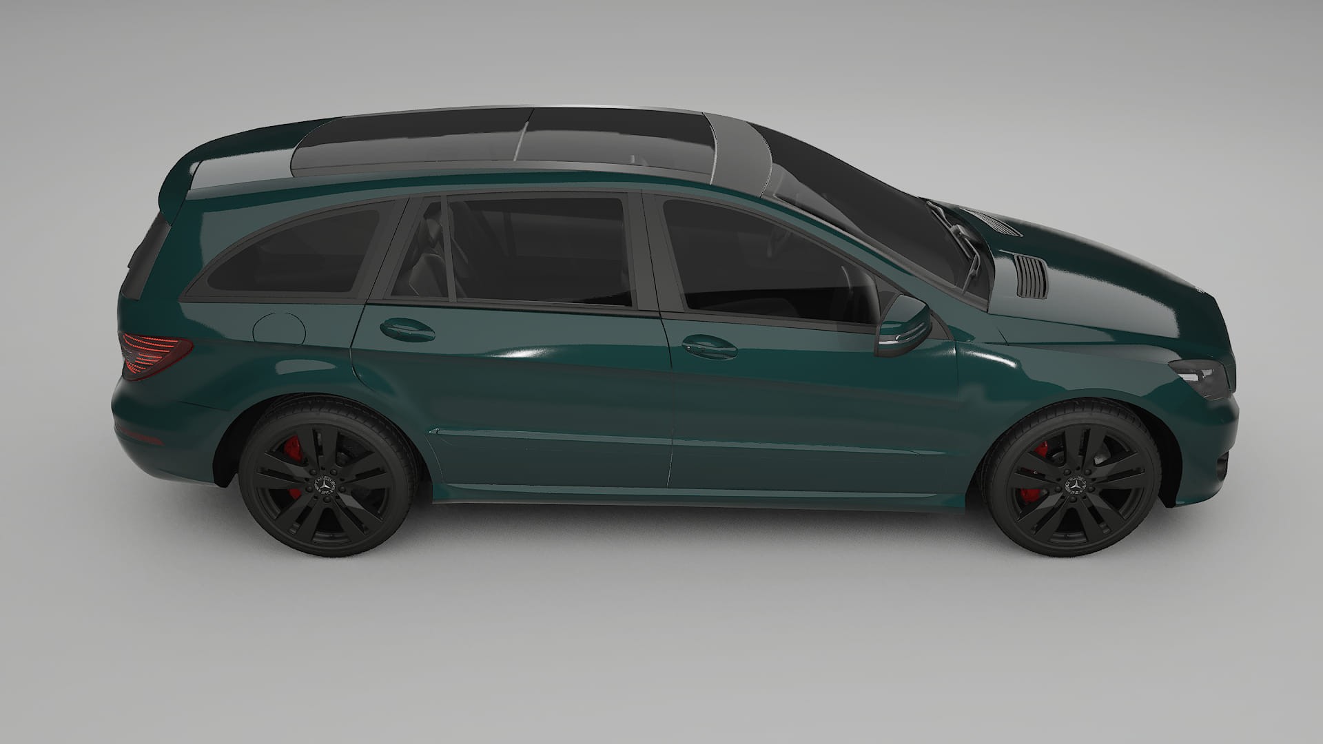 Mercedes R class W251 facelift LCI TPU Lakbeschermingsfolie | INFERNO Kleurveranderende PPF – Volledig Voorgesneden Kit