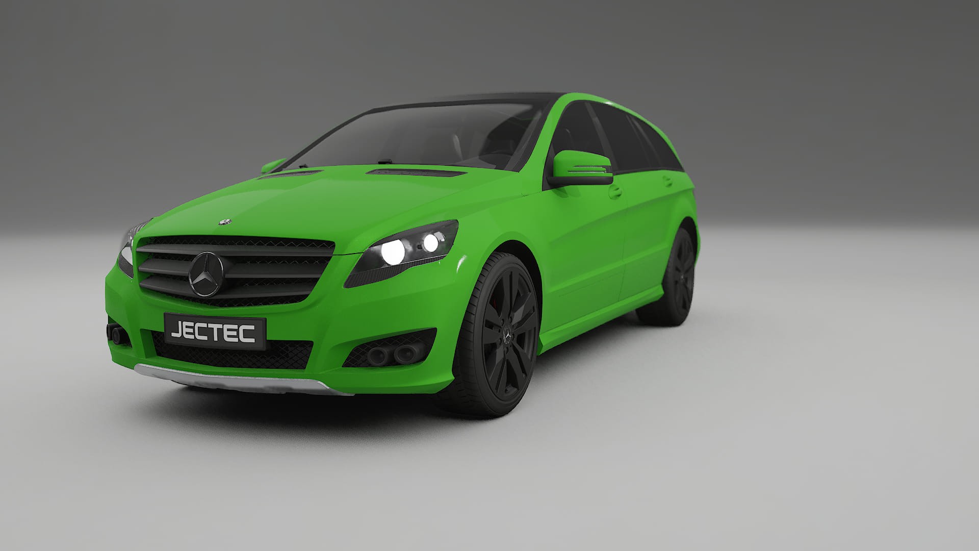 Mercedes R class W251 facelift LCI TPU Lakbeschermingsfolie | VENOM Kleurveranderende PPF – Volledig Voorgesneden Kit