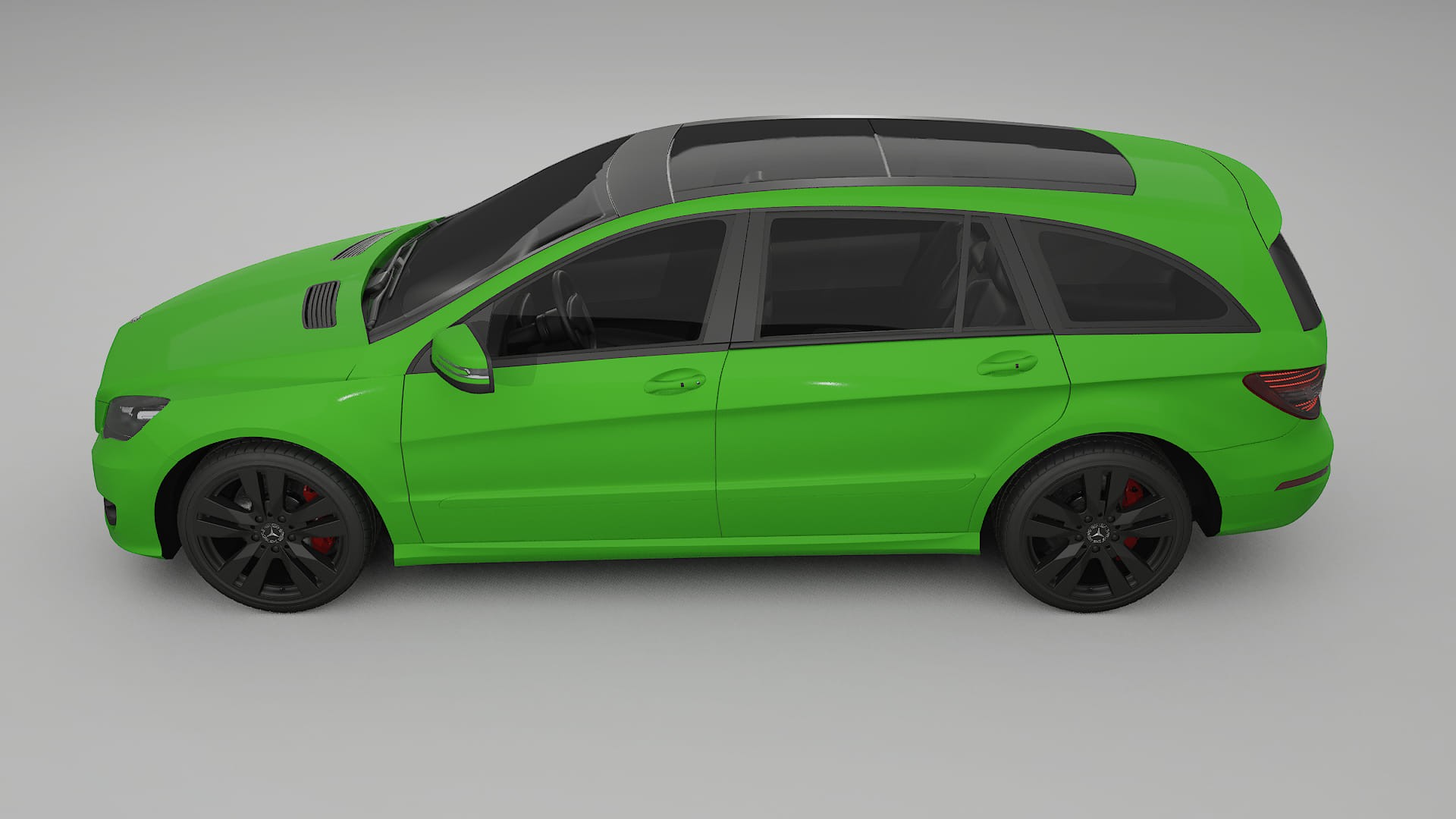 Mercedes R class W251 facelift LCI TPU Lakbeschermingsfolie | VENOM Kleurveranderende PPF – Volledig Voorgesneden Kit