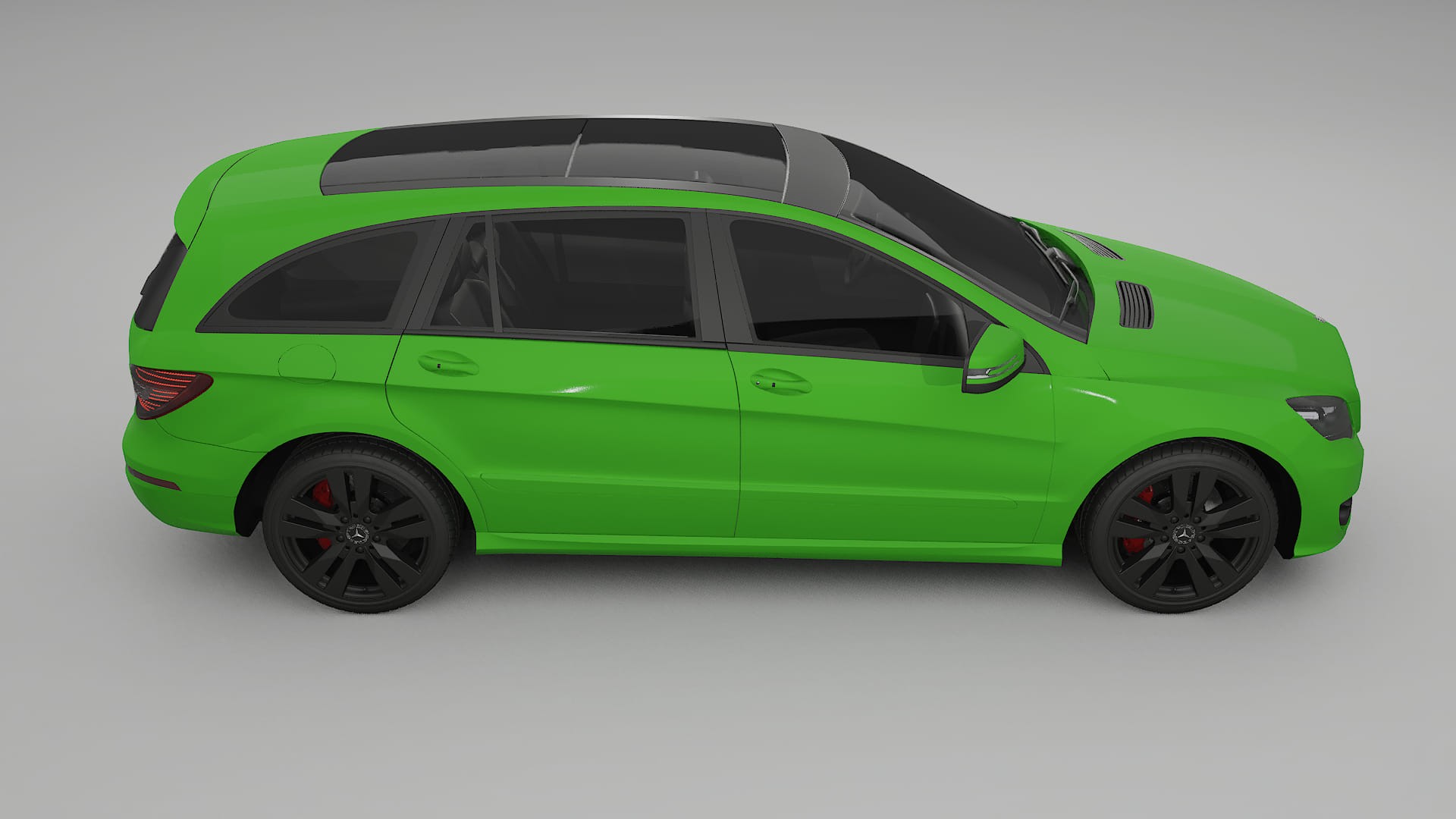 Mercedes R class W251 facelift LCI TPU Lakbeschermingsfolie | VENOM Kleurveranderende PPF – Volledig Voorgesneden Kit