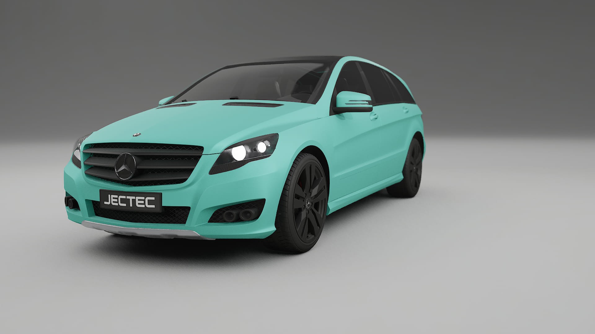Mercedes R class W251 facelift LCI TPU Lakbeschermingsfolie | FROST Kleurveranderende PPF – Volledig Voorgesneden Kit