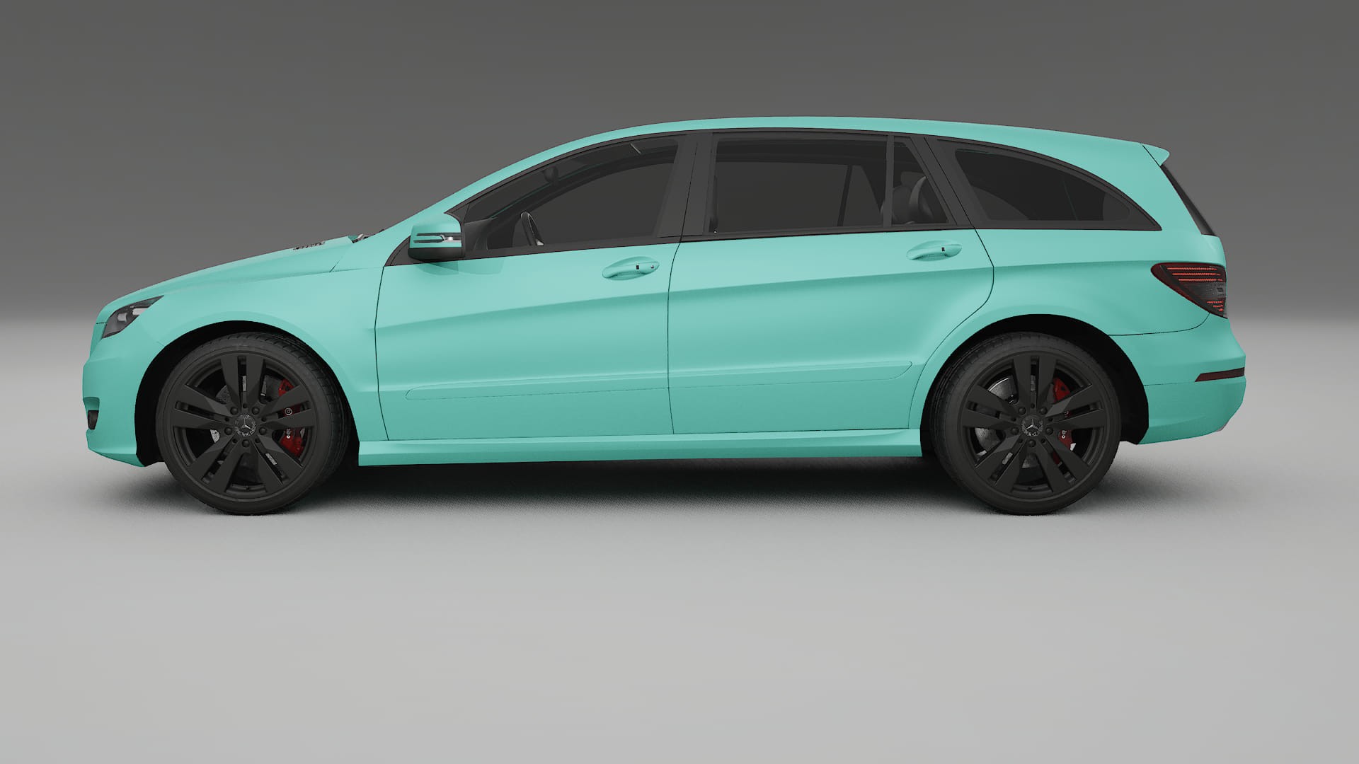 Mercedes R class W251 facelift LCI TPU Lakbeschermingsfolie | FROST Kleurveranderende PPF – Volledig Voorgesneden Kit